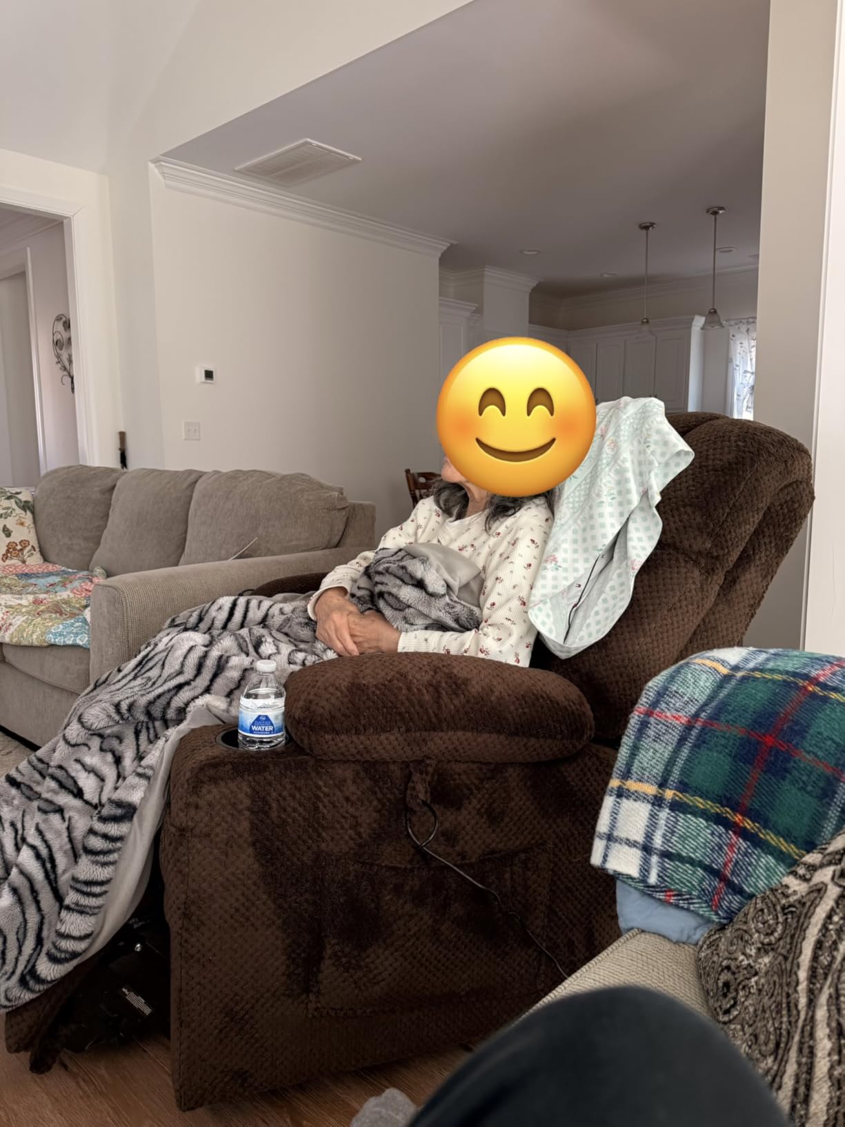 MCombo Dual Motor Power Lift Recliner Chair for Elderly, Massage Heat 7890 customer photo 1
