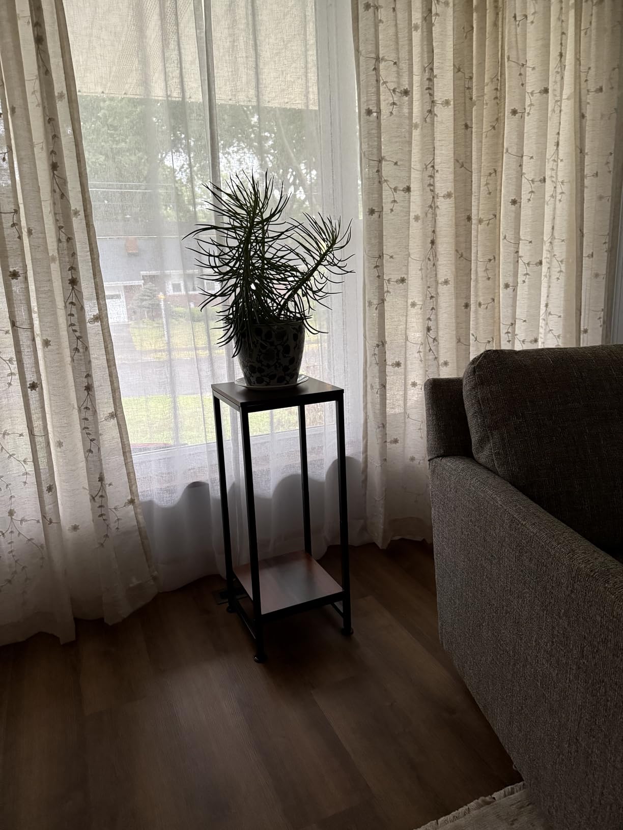 Plant Stand Indoor, Tall Plant stands for Indoor Outdoor Plants, 2 Tier customer photo 1