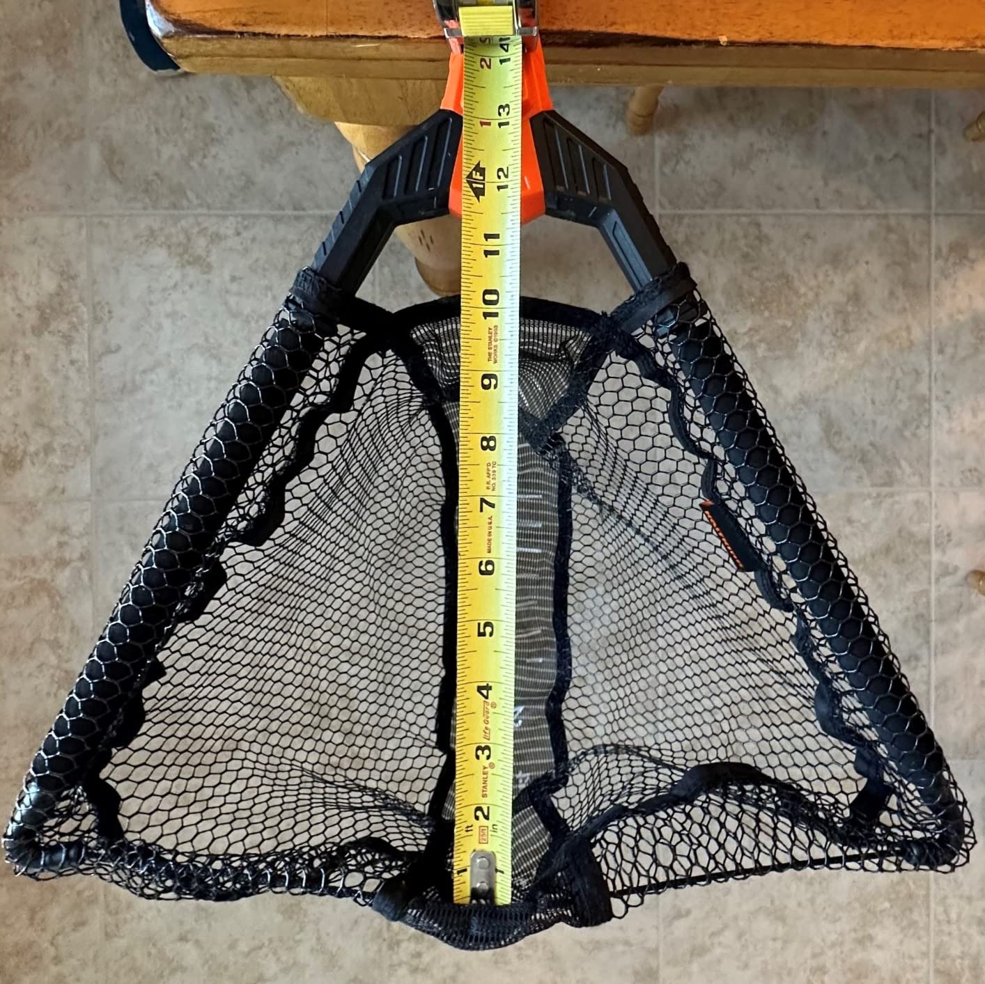 KastKing Pontus Floating Fishing Landing Net with Built-in Length Scale | Foldable Design, Lightweight, Fish-Friendly PVC Mesh, Non-Slip Handle, Integrated Belt Clip, Includes a Storage Bag customer photo 2