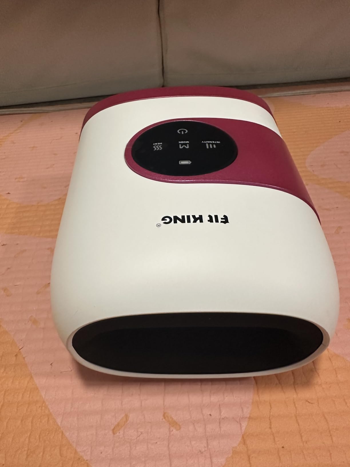 FIT KING Hand Massager with Heat, Cordless & Portable Gift for Mom Dad Wife | FSA-HSA, Touch Screen, 3 Modes, 3000mAh, Ideal Gift for Women Men Parents customer photo 1