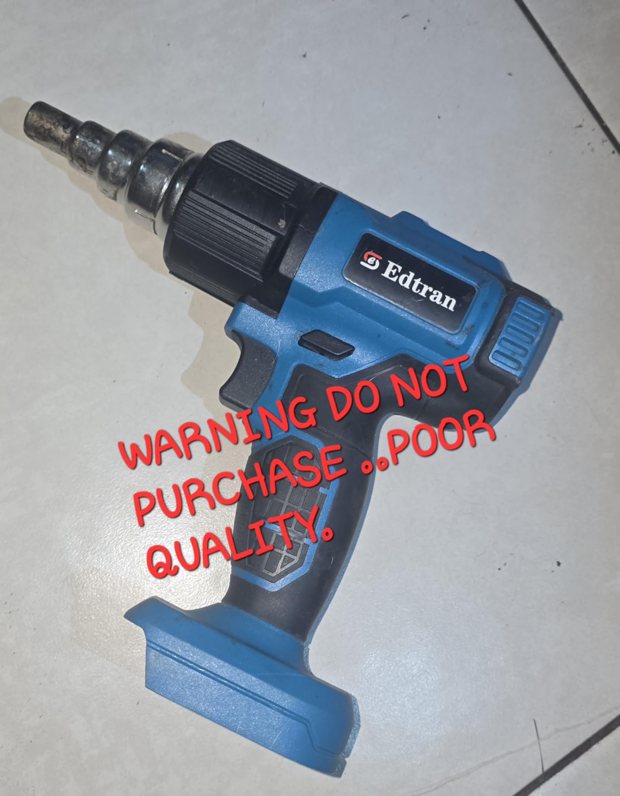 Cordless Heat Gun, Hot Air Gun Compatible for Makita 18V Volt LXT Battery, 3 Nozzle, 2-Temp Setting Max 932°F(500°C) Heat Gun for Crafts, Shrink Tubing, Resin & Decorating(No Battery) customer photo 1