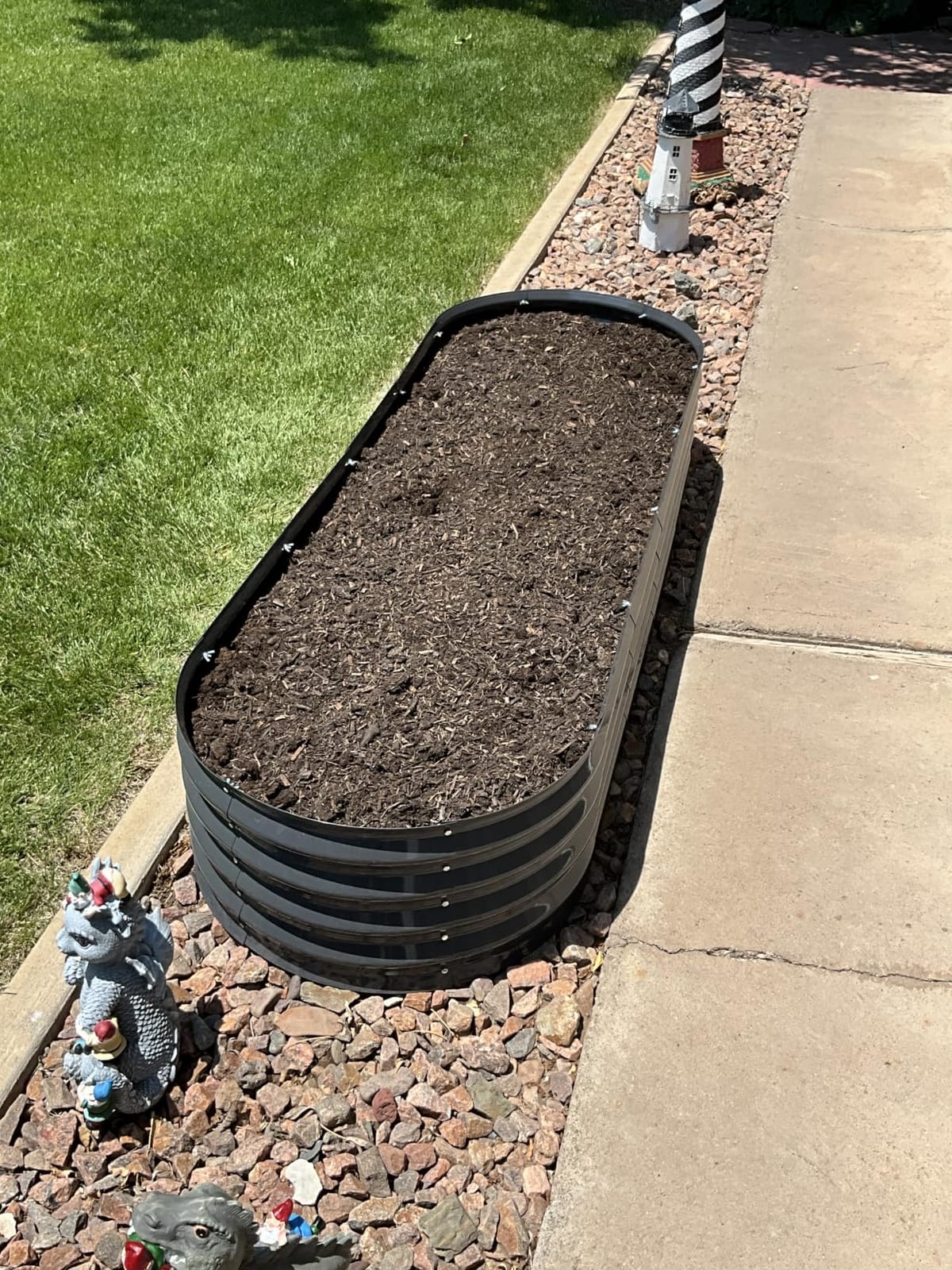 Utopia Home Galvanized Raised Garden Bed Kit 4x2x1ft, Planter Box Raised Garden Beds Outdoor, Easy Assembly Metal Raised Bed for Gardening Vegetables, Fruits, Flowers - Pack of 01 - Silver customer photo 2