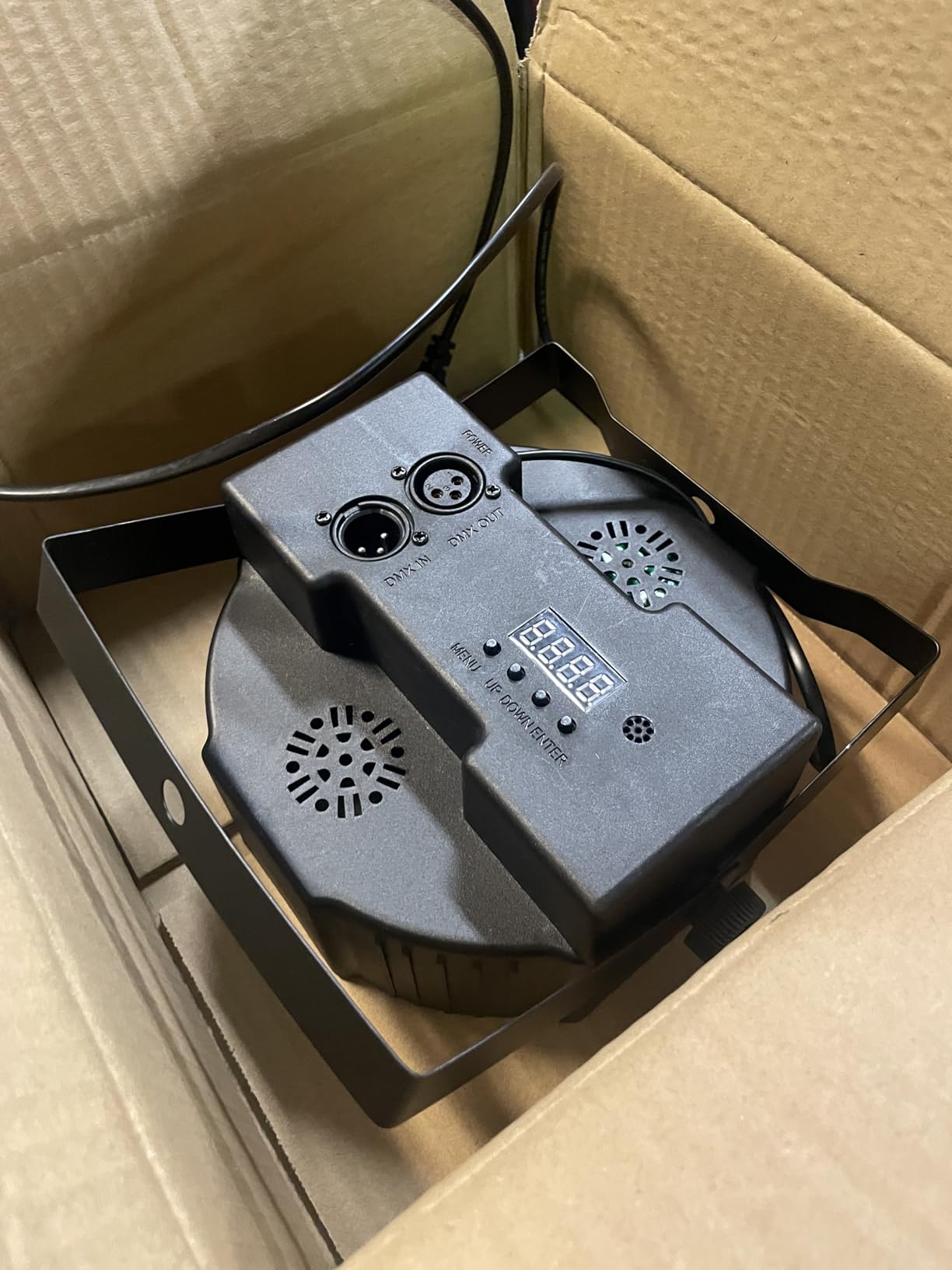 SHEHDS LED Stage Par Lights LED 18X18W DJ Stage Lights 1 Pack | RGBWA+UV 6in1, Wash/Strobe Effect, DMX512 Control, Sound Activated, Aluminum Alloy Shell, Uplighting for Concerts Party customer photo 2