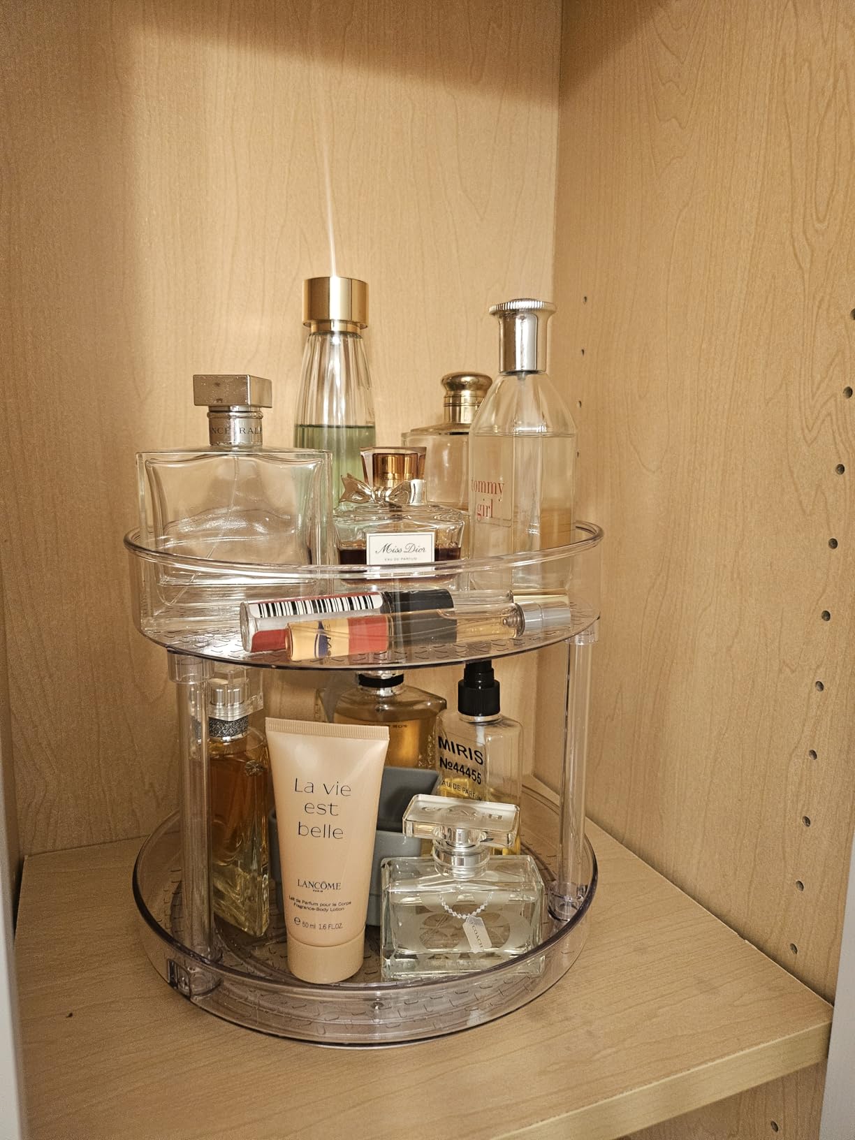 Amazon Basics Lazy Susan Turntable Organizer for Spices and Condiments, 9