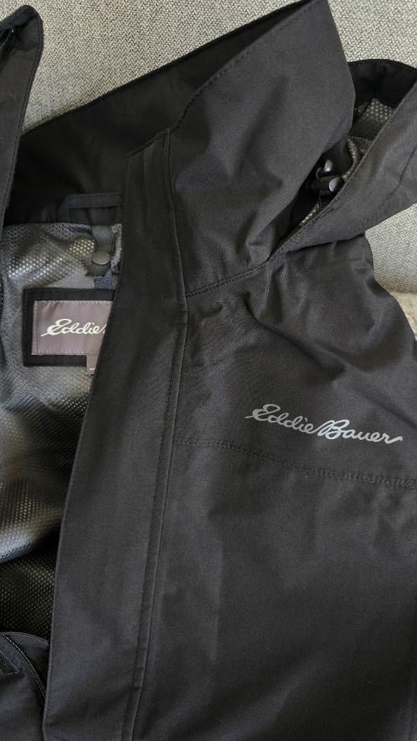 Eddie Bauer Men's Rainfoil WeatherEdge Waterproof Packable Hooded Rain Jacket customer photo 1