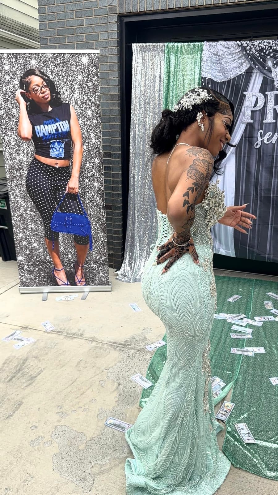 33x81 Custom Retractable Banner Stand Signs READY IN 1 DAY Pull up Roll up Portable & Personalized Display with travel case for Business and Trade Shows Advertising and Promotion customer photo 1