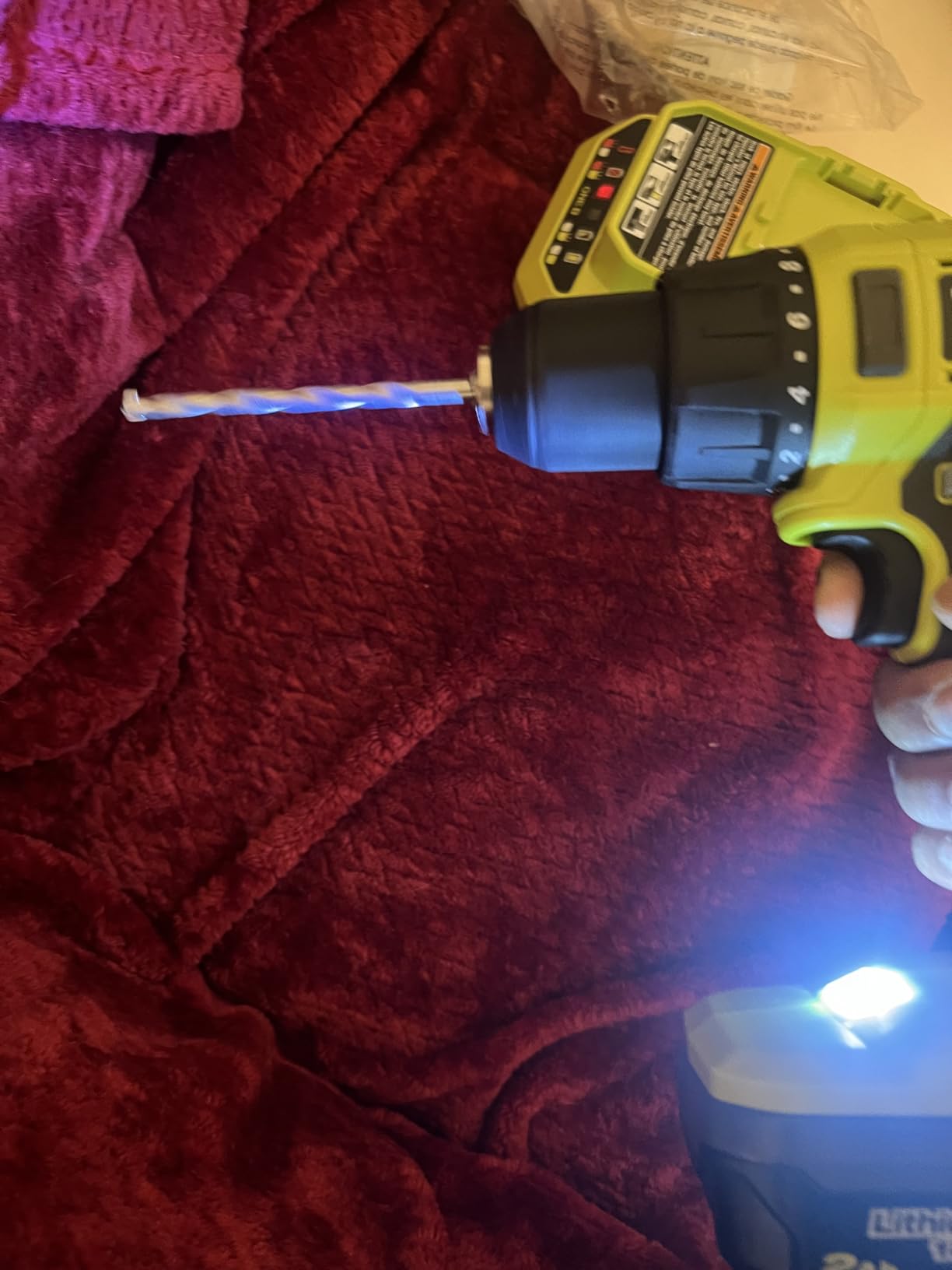 RYOBI ONE+ 18V Cordless 1/2in Drill/Driver PCL206B (Tool Only) customer photo 2