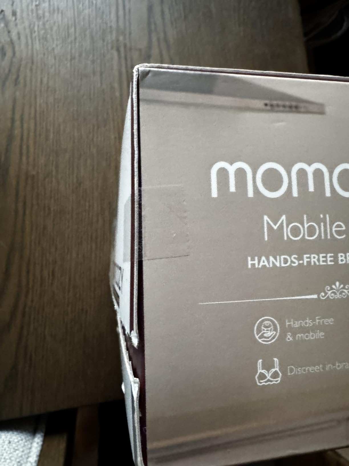 Momcozy Breast Pump Hands-Free Mobile Style Wearable M6 24mm, 2Pcs Cozy Red customer photo 2