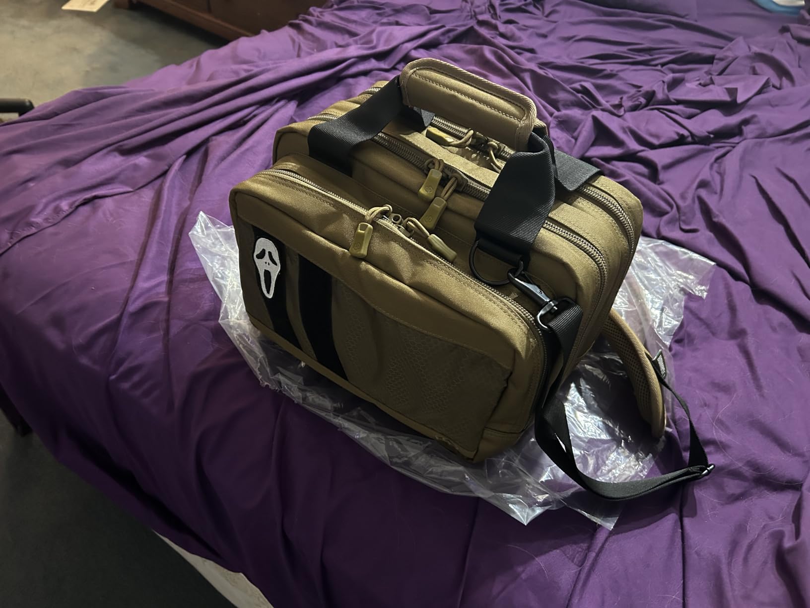 Savior Equipment Specialist Series Tactical Double Scoped Handgun Firearm Case Pistol Bag For Outdoor Hunting Shooting Range, Lockable Compartment, Additional Magazine Storage Slots customer photo 1