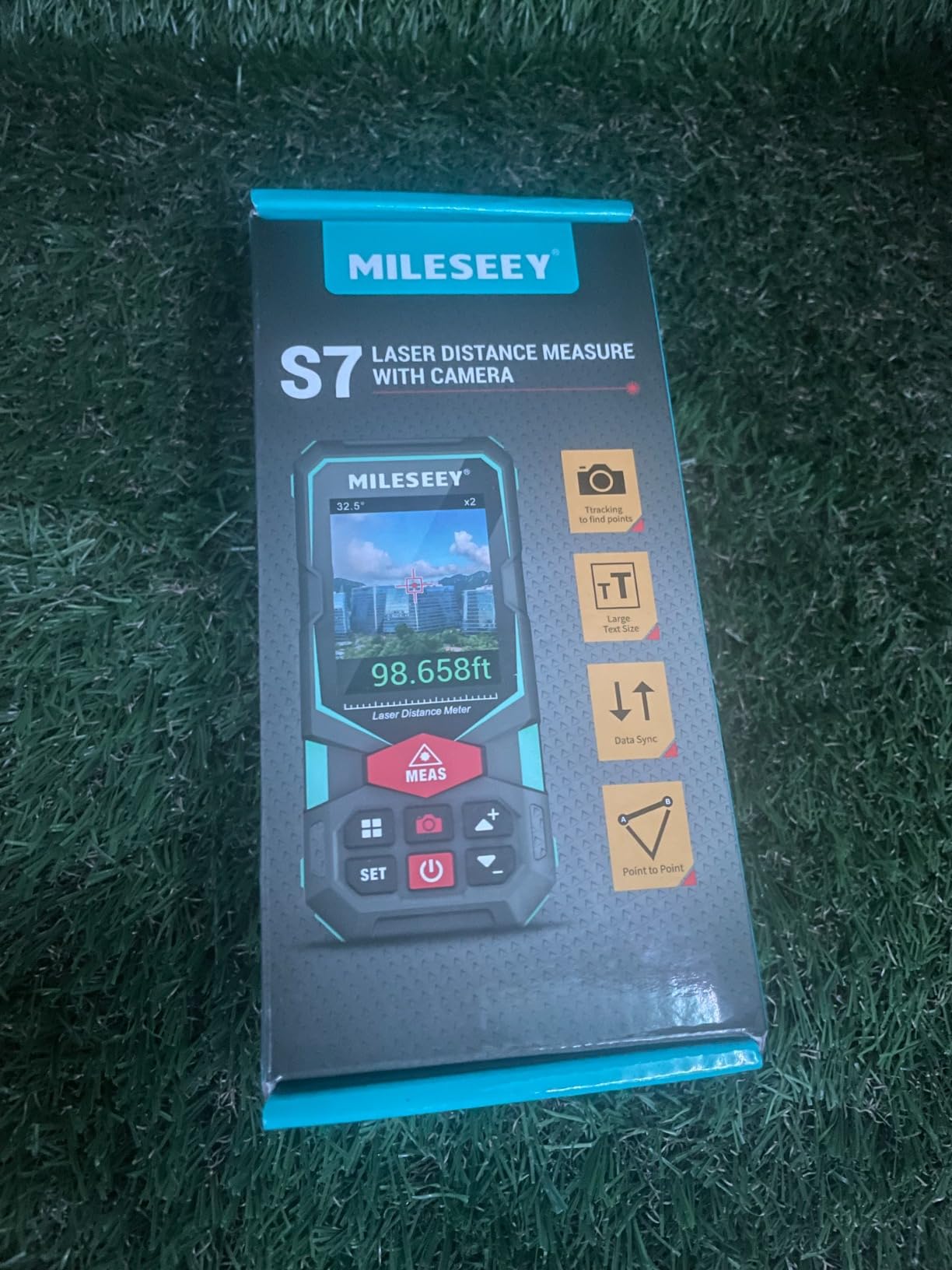 MILESEEY S7 Outdoor Laser Measure with Viewfinder Camera for Pro & DIY Use customer photo 2
