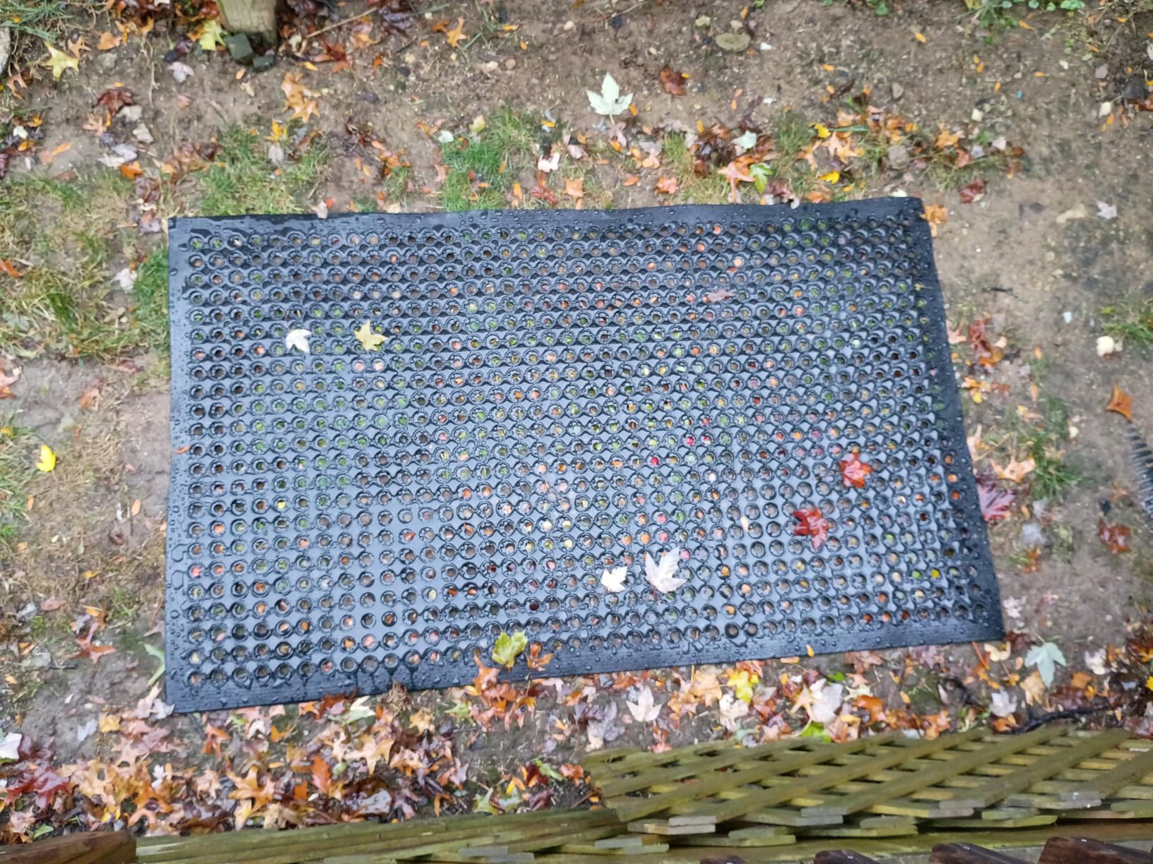 Outside Rubber Floor Mats Anti Slip Commercial Resturant Drainage Mat customer photo 1