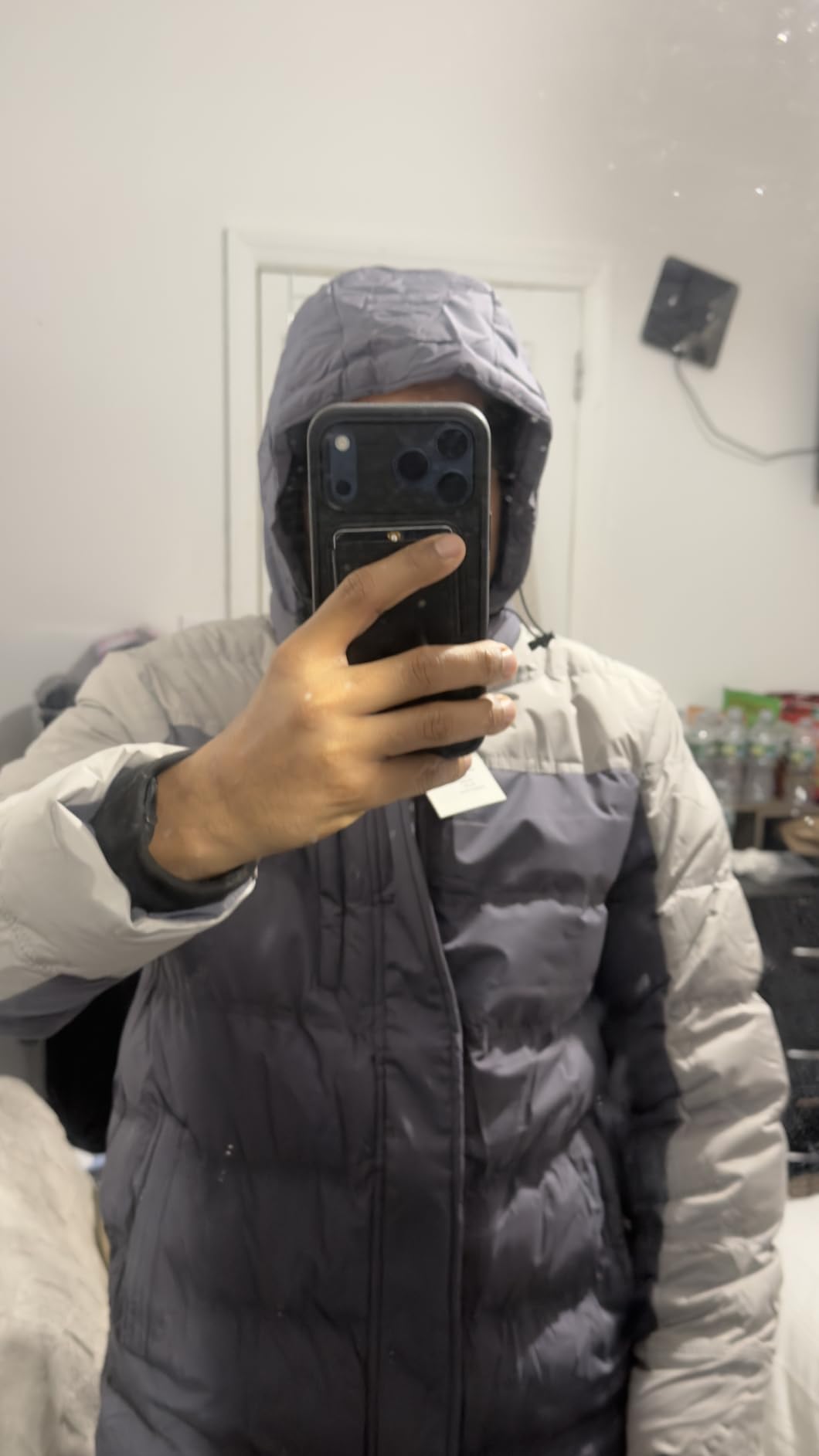 CREATMO US Men's Puffer Jacket Waterproof Winter Parka jacket Warm Thicken Ski Coat customer photo 1