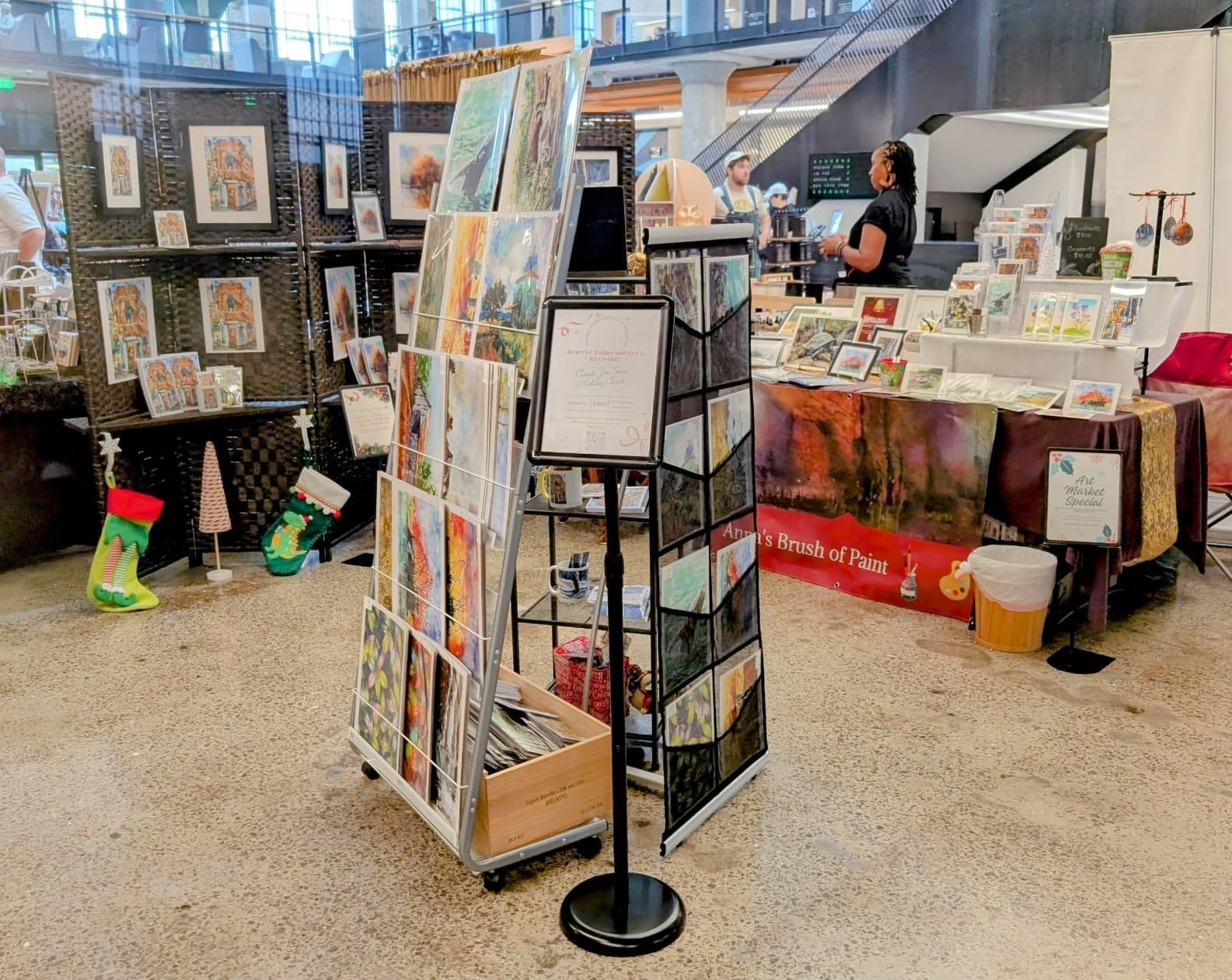 TONGMO Floor-Standing Magazine Rack 4-Layer with Wheels, Brochure Display Stand, High-hardness metal for Exhibitions, Office, and Any Organization Requiring Information Display (Silver) customer photo 2