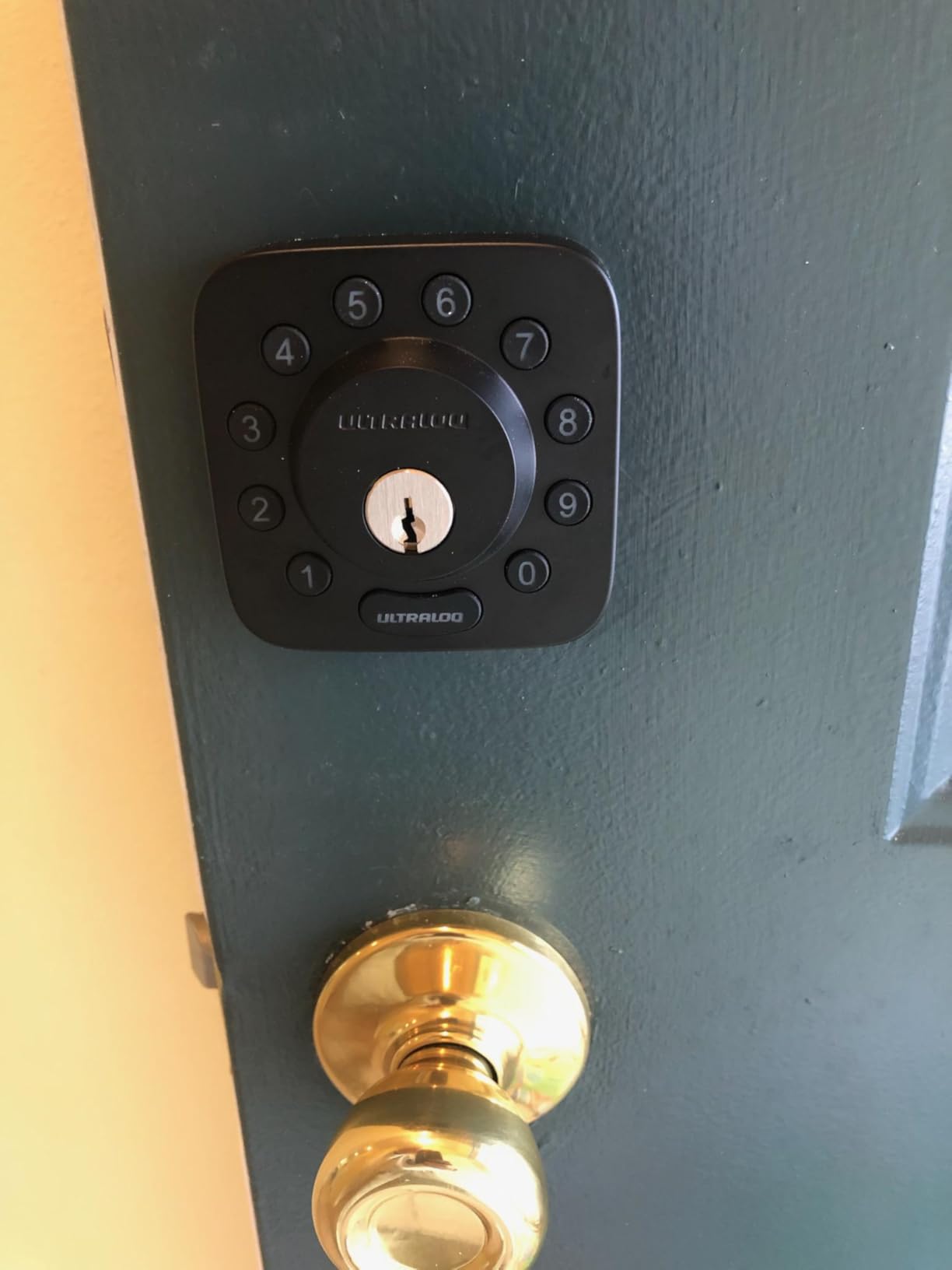ULTRALOQ U-Bolt WiFi Smart Lock with Door Sensor, App Remote Access customer photo 2