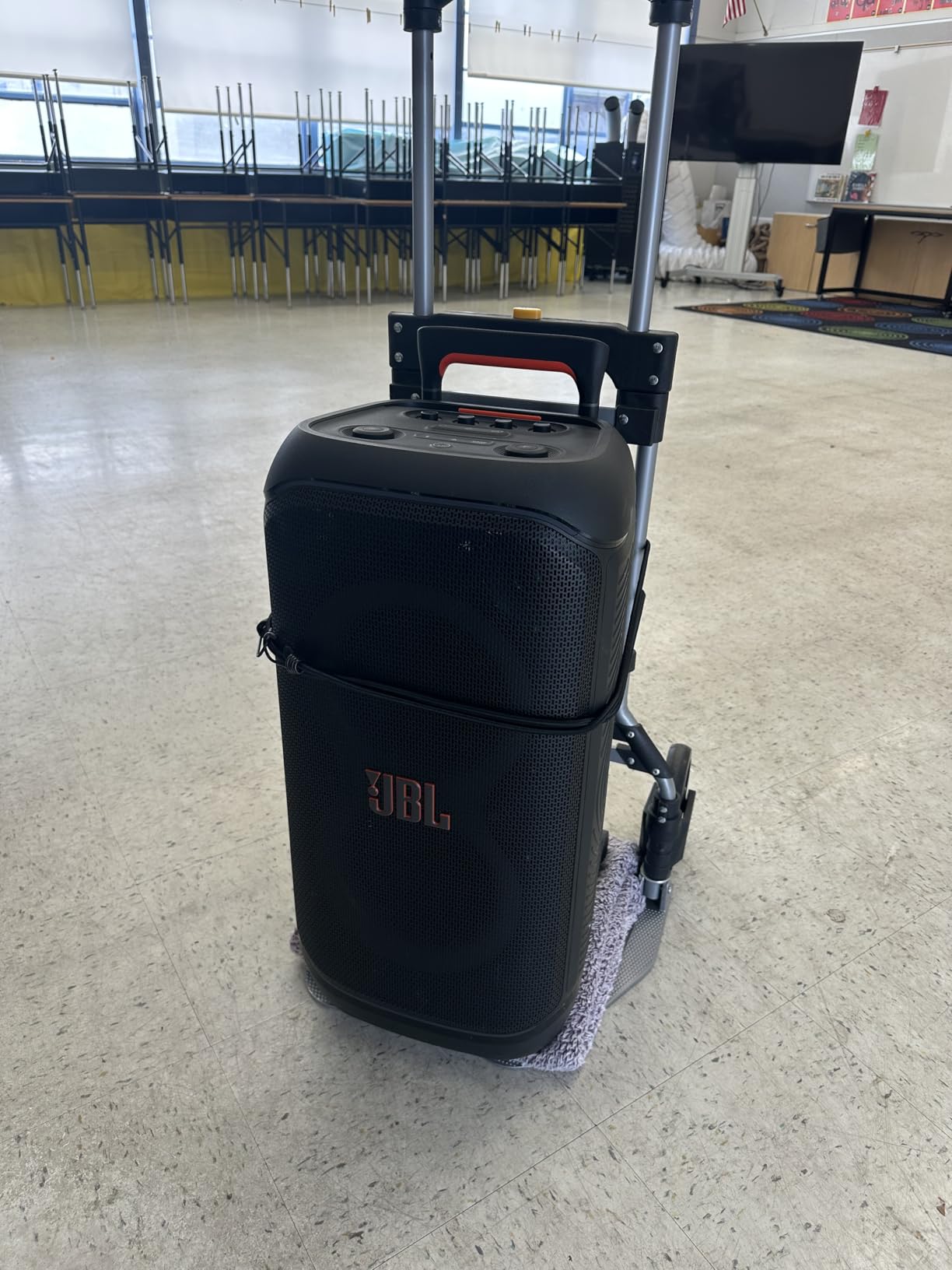 330 LB Capacity Folding Hand Truck Dolly Cart, Portable Aluminum Dolly Cart with Telescoping Handle and Rubber Wheels for Moving,Shopping,Travel,Office Use customer photo 2