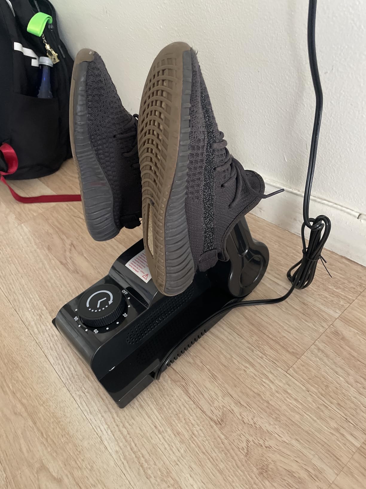 FORLIM Shoe & Boot Dryer for Work Boots, Forced Air, 2-Hour Timer, Black | Telescopic Ports Reach Toe Boxes; 180° Rack Fits Sneakers, Gloves, Ski Gear, Cleats, Workers, Families, Hunters, Rain, Snow customer photo 2