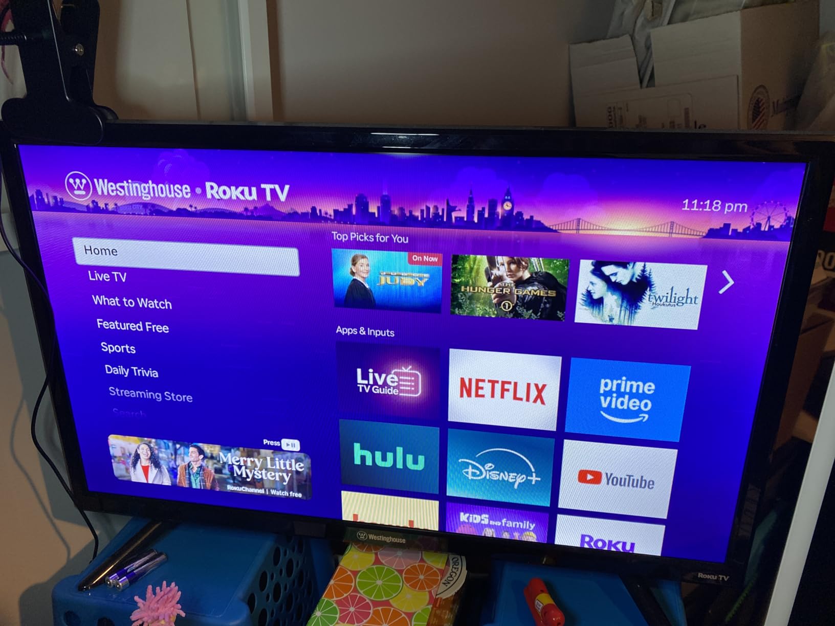 Westinghouse Roku TV - 24 Inch Smart TV, HD Television with Wi-Fi Connectivity and Mobile App, Flat Screen, Bluetooth, Compatible with Apple AirPlay, Alexa and Google Assistant customer photo 1