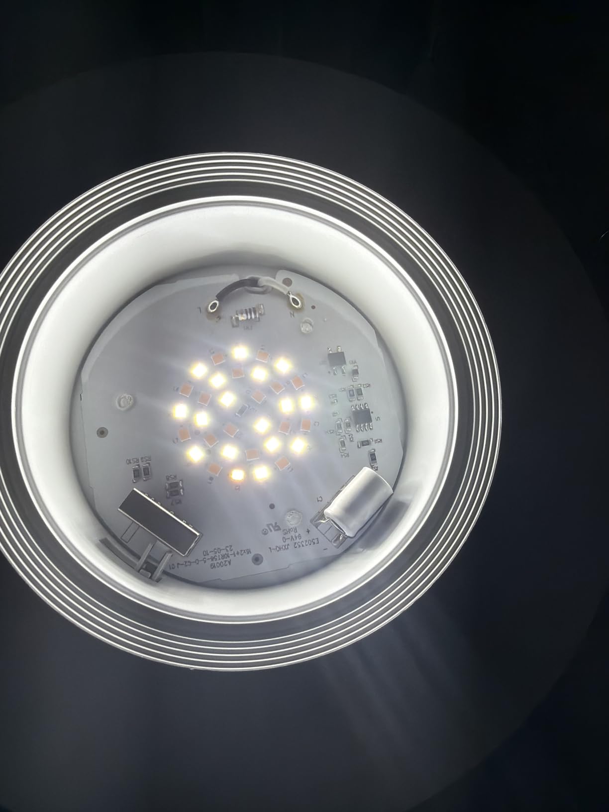 Amico 24 Pack 5/6 inch LED Recessed Lighting, Retrofit Can Lights, White | Baffle Trim, Dimmable, 12.5W=100W, 950LM, 5CCT-2700K/3000K/4000K/5000K/6000K Select, Easy Install, IC & Damp Rated, ETL & FCC customer photo 2