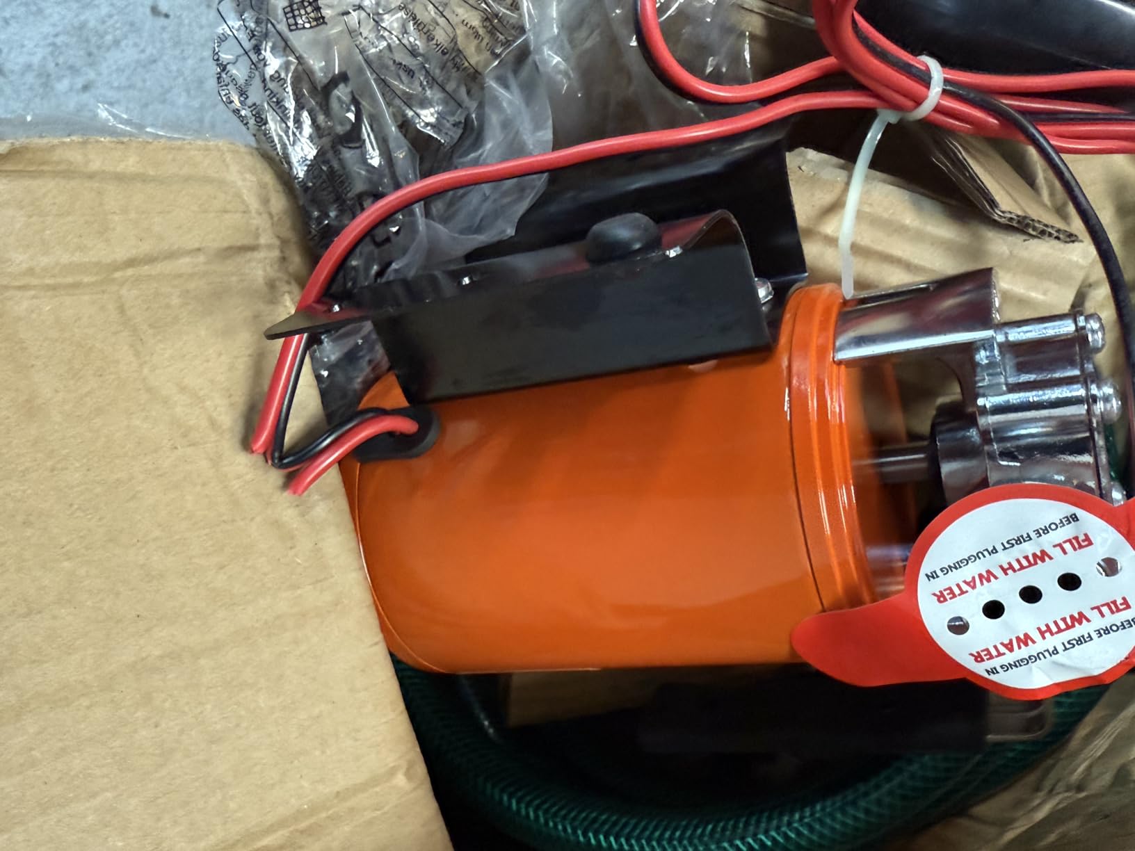 VEVOR Water Transfer Pump 115V, Utility Pump, 360 GPH Larger Flow, 46FT High-Lift, 1/10 HP Portable Electric Utility Pump with Water Hose Kit, Incl. Carbon Brushes, Impeller etc. For Water Removal customer photo 2
