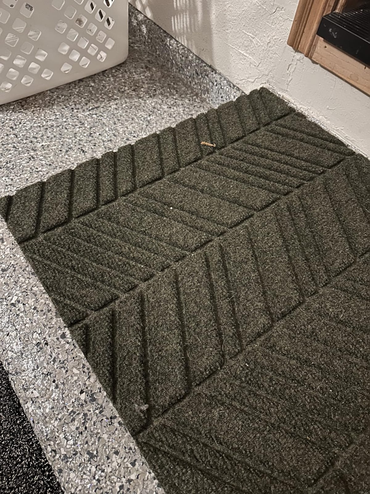Matterly WaterHog Luxe in Vein Front Door Mat Indoor Outdoor Entrance | Heavy Duty Outdoor Doormats, Non-Slip Rubber Backing, Dirt & Moisture Trapper, Low Profile, Made in USA, 21.5