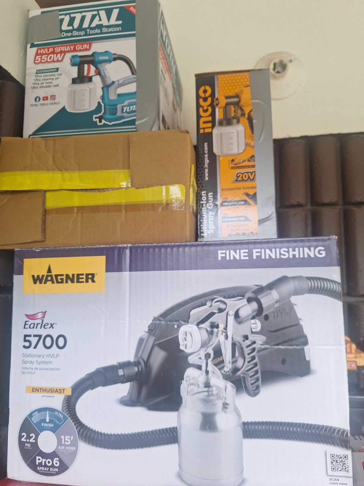 Earlex 5700 Stationary HVLP Finishing Sprayer for Woodworking Projects customer photo 1