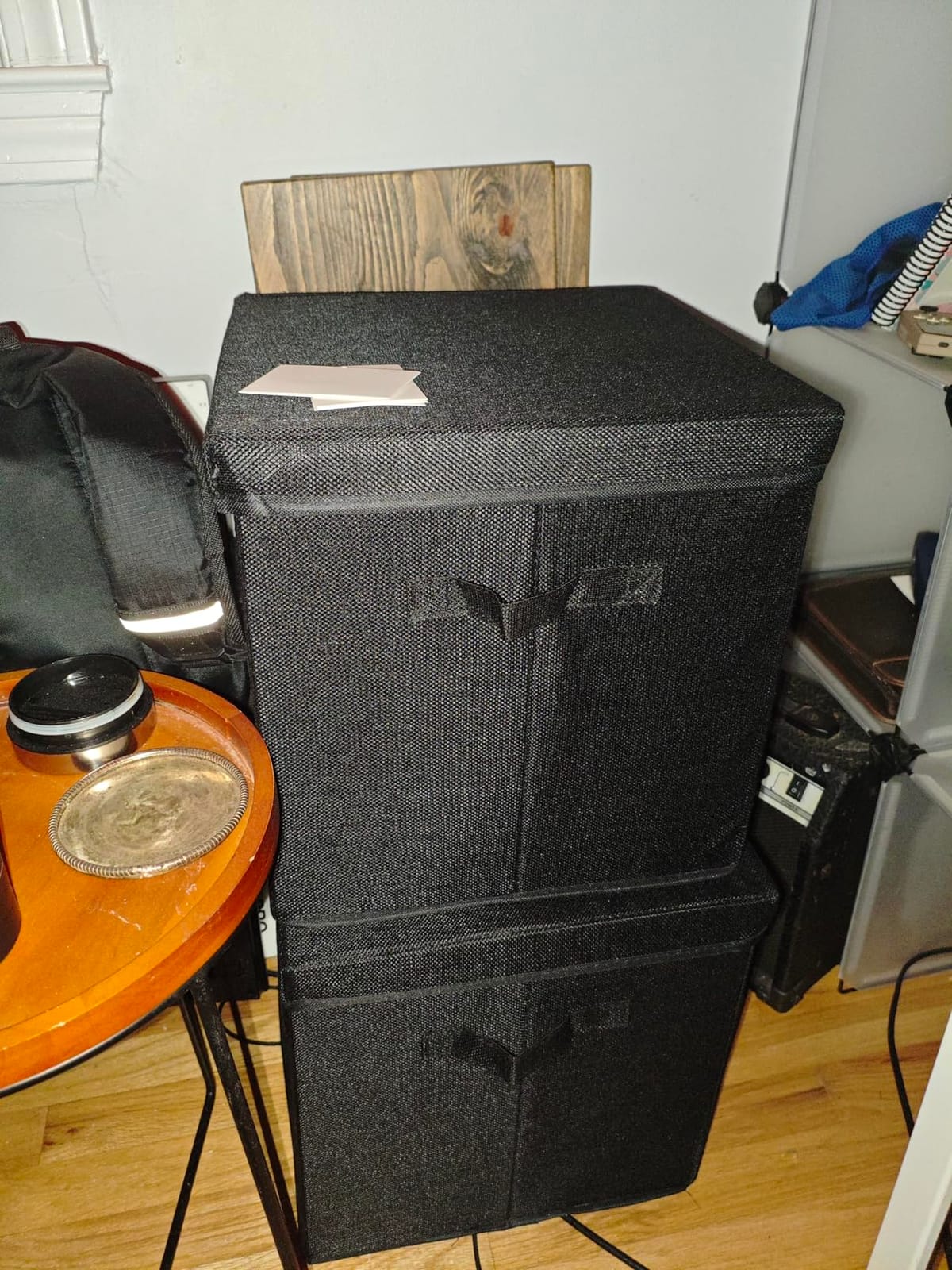Sturdy Vinyl Record Storage Box - Album Storage Holds up 50+ Single Record customer photo 2