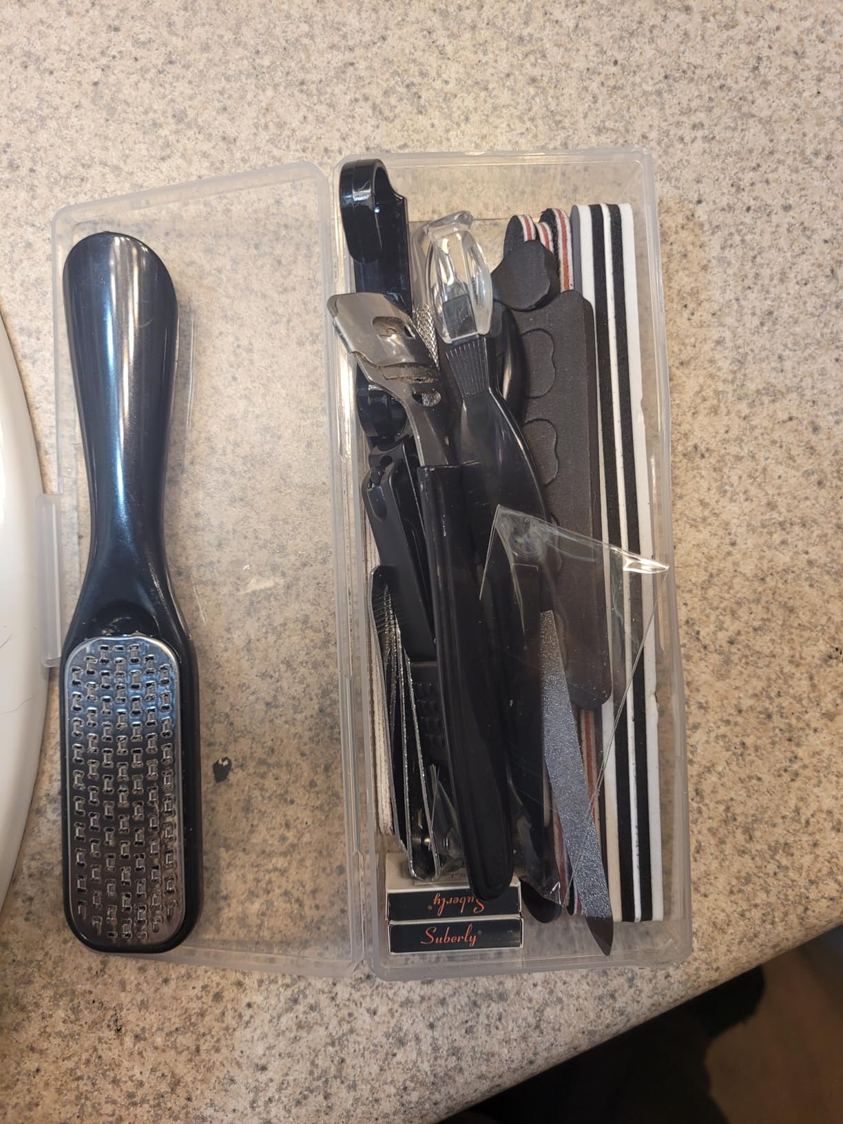36 in 1 Pedicure Kit, Stainless Steel Foot Care Kit with Foot File customer photo 2