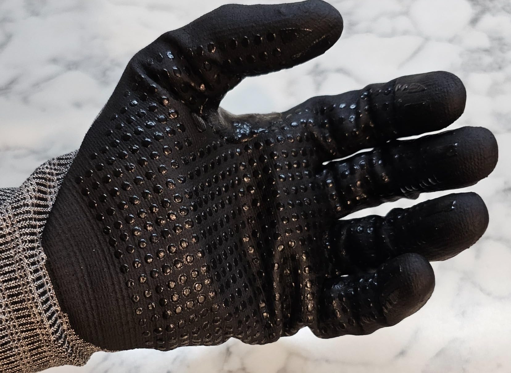 Schwer A4 AIR-SKIN Cut Resistant Work Gloves, Ultra Lightweight, AR5918, L customer photo 2