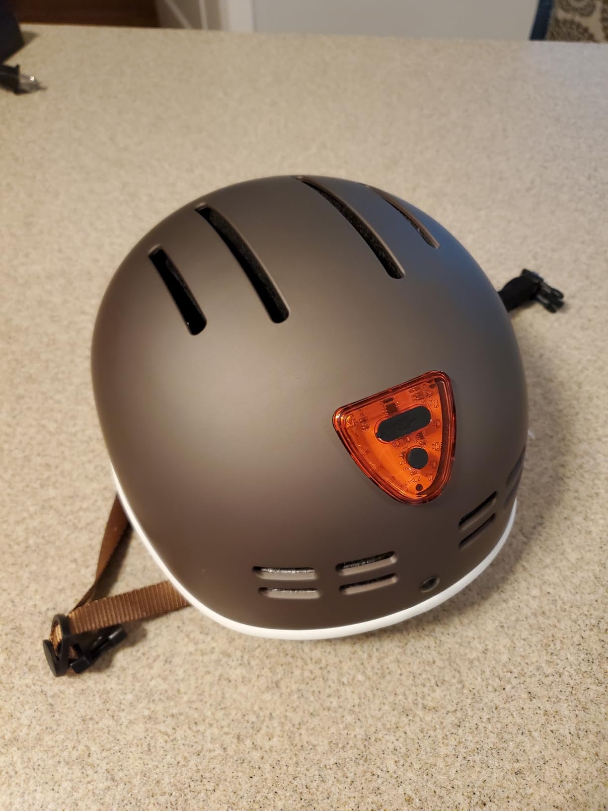 Exclusky Bike Helmet for Adults,Adjustable Cycling Helmet for Men & Women Safety Certified Bicycle Helmet for Commuting, Road Biking, Skating with USB Rechargeable Rear Light customer photo 1