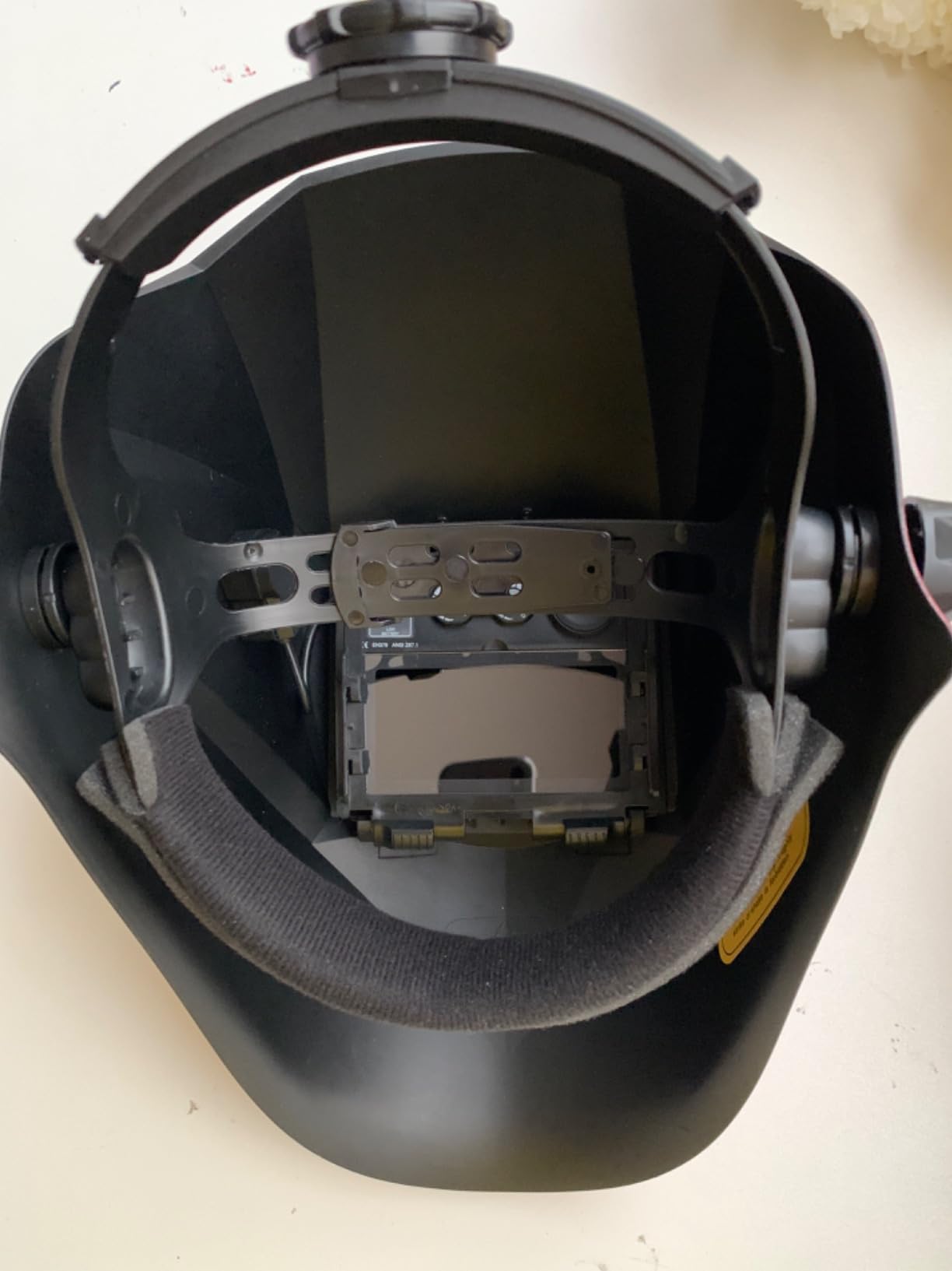 TRQWH Welding Hood Auto Darkening Welding Helmet with Light True Color customer photo 1