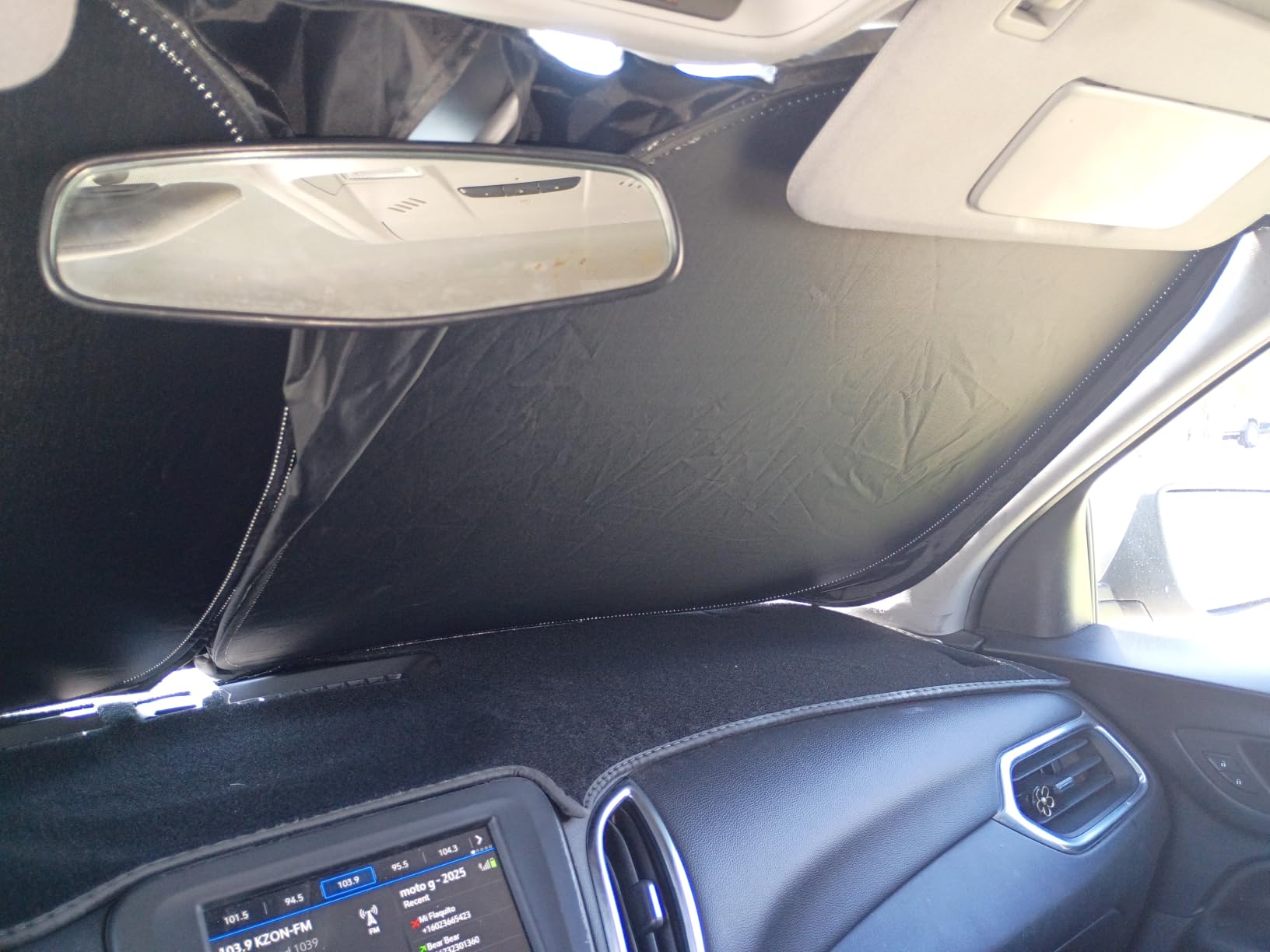 for Toyota Tacoma 2016-2024 2025 2026 Sun Shade Sunshade Windshield Cover customer photo 1