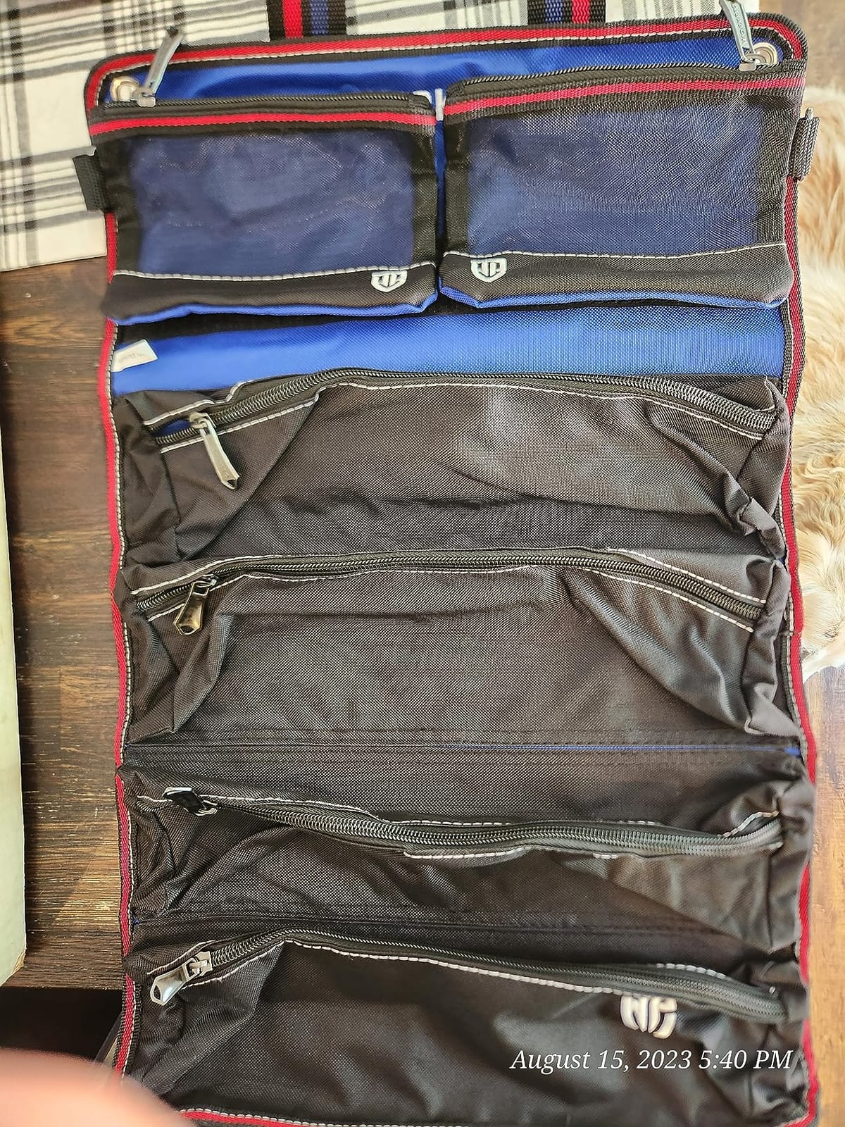 WORKPRO Roll Up Tool Bag, Tool Roll Organizer with 4 Pockets & 2 Pouches customer photo 1