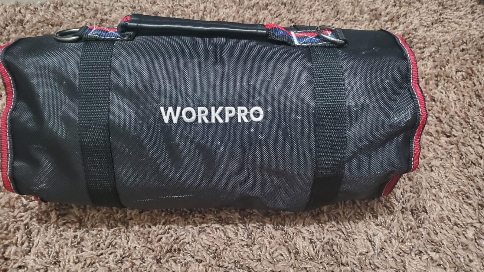 WORKPRO Roll Up Tool Bag, Tool Roll Organizer with 4 Pockets & 2 Pouches customer photo 2