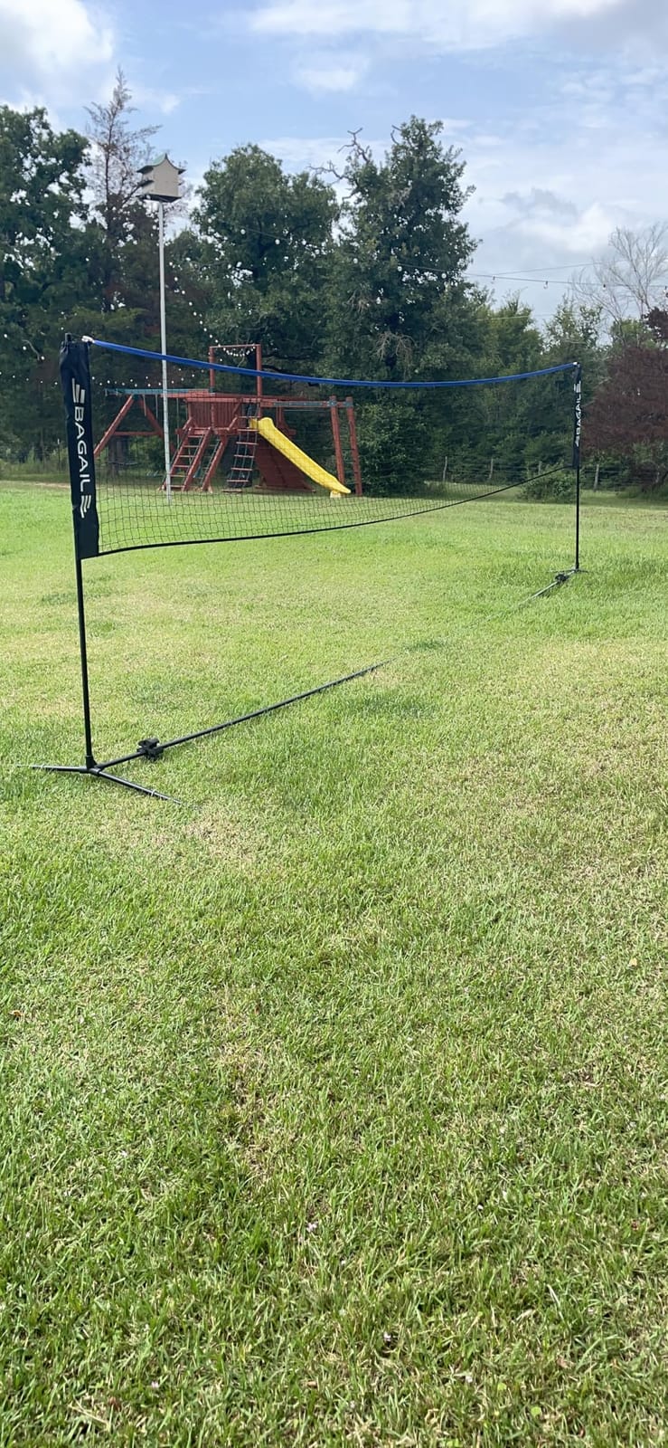 BAGAIL Badminton Net, Height Adjustable (Up to 5.1') customer photo 1