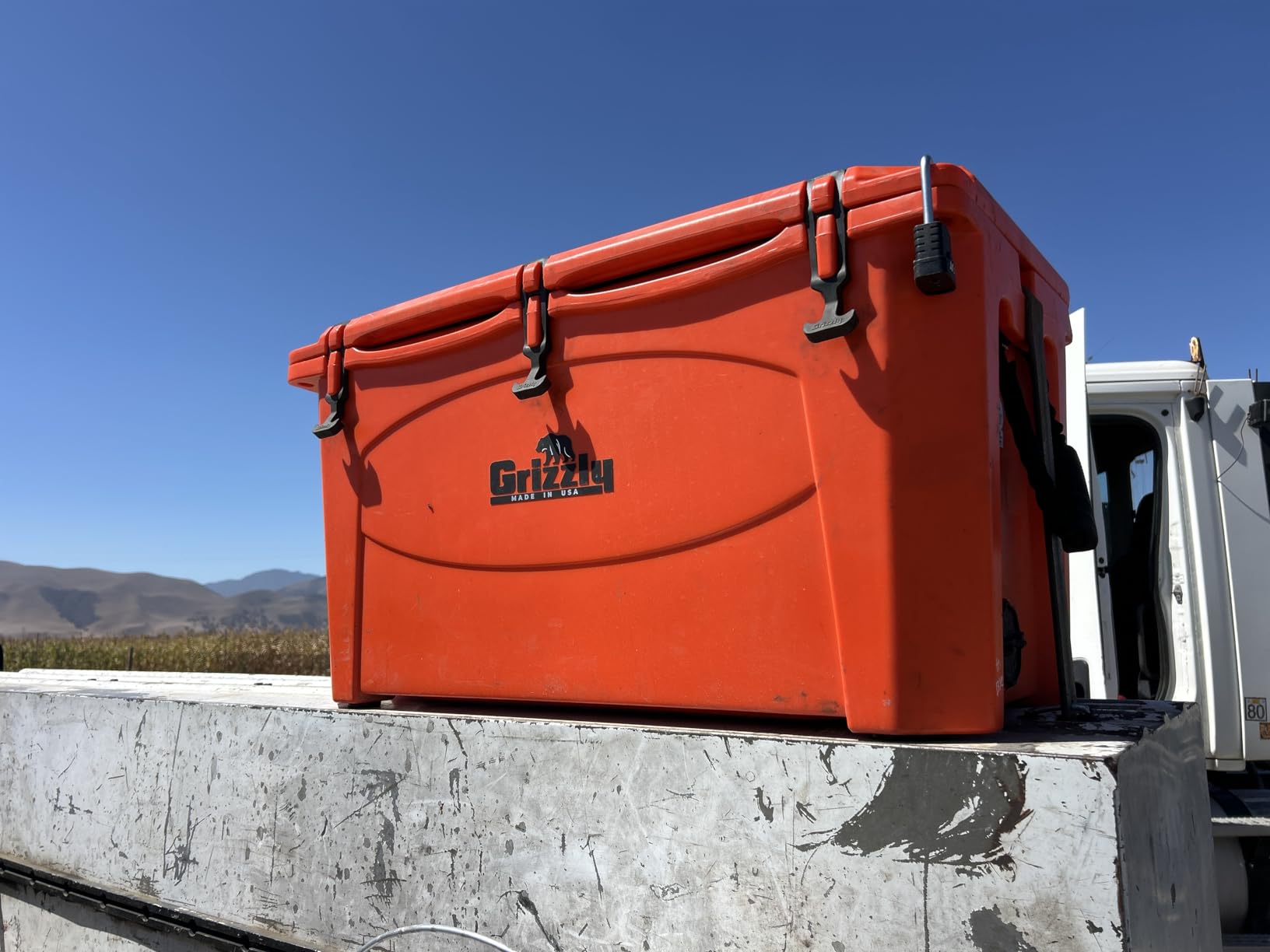 Grizzly 100 Cooler | 100 qt Ice Chest Durable Rotomolded Insulated | Made in USA | Warranty for Life | For Beach Boat Camping Fishing Hunting | G100 customer photo 1
