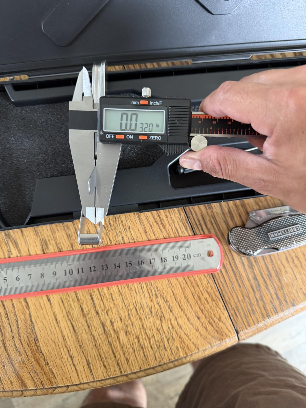 HARDELL Digital Caliper 12 Inch, Micrometer Calipers with Large LCD Screen customer photo 1