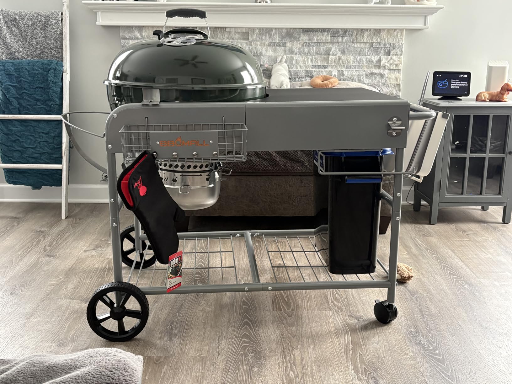 Pizza Oven Table Grill Cart for Ninja Woodfire, Blackstone Griddle, Ooni customer photo 2