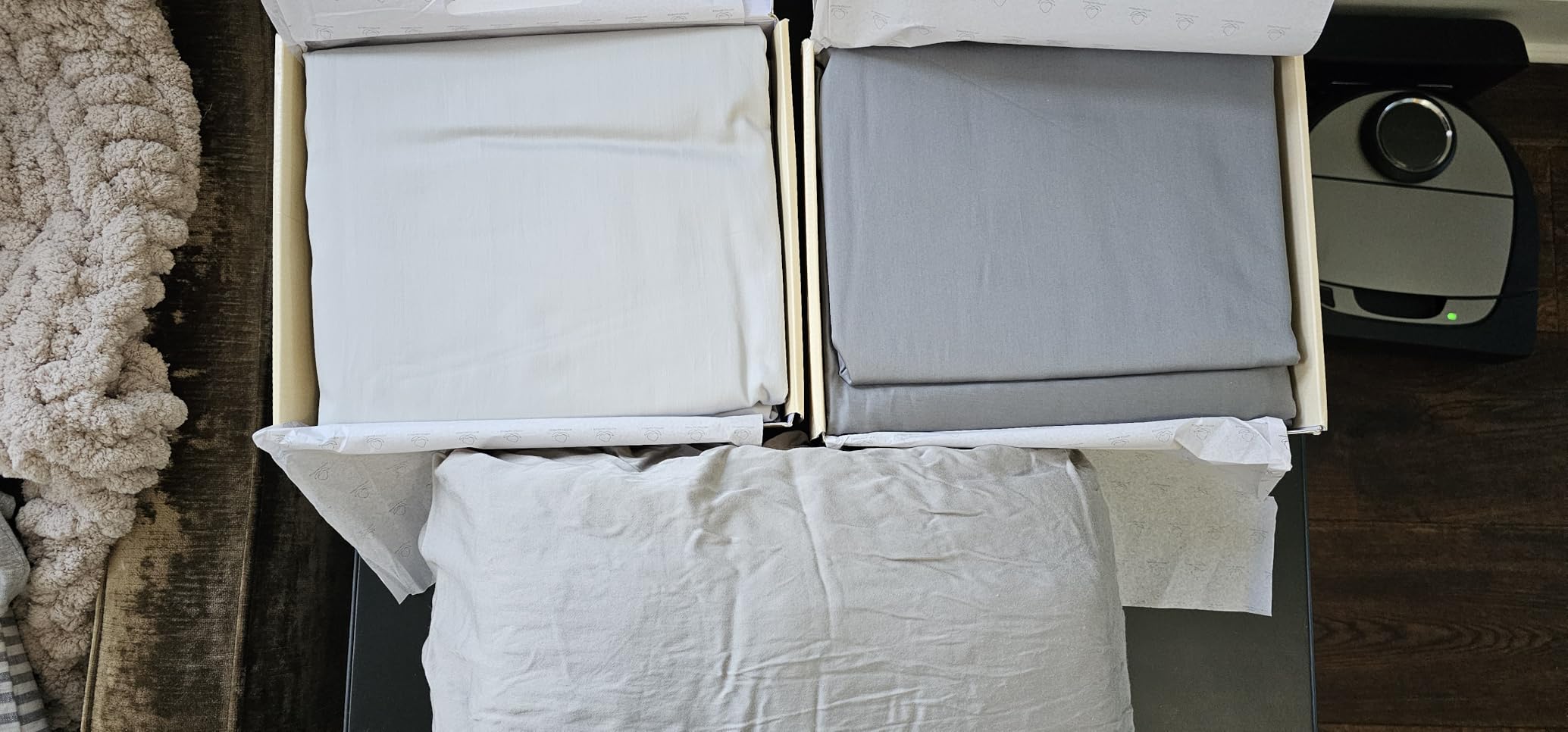 California Design Den Certified 100% Egyptian Cotton Queen Sheets, White customer photo 1