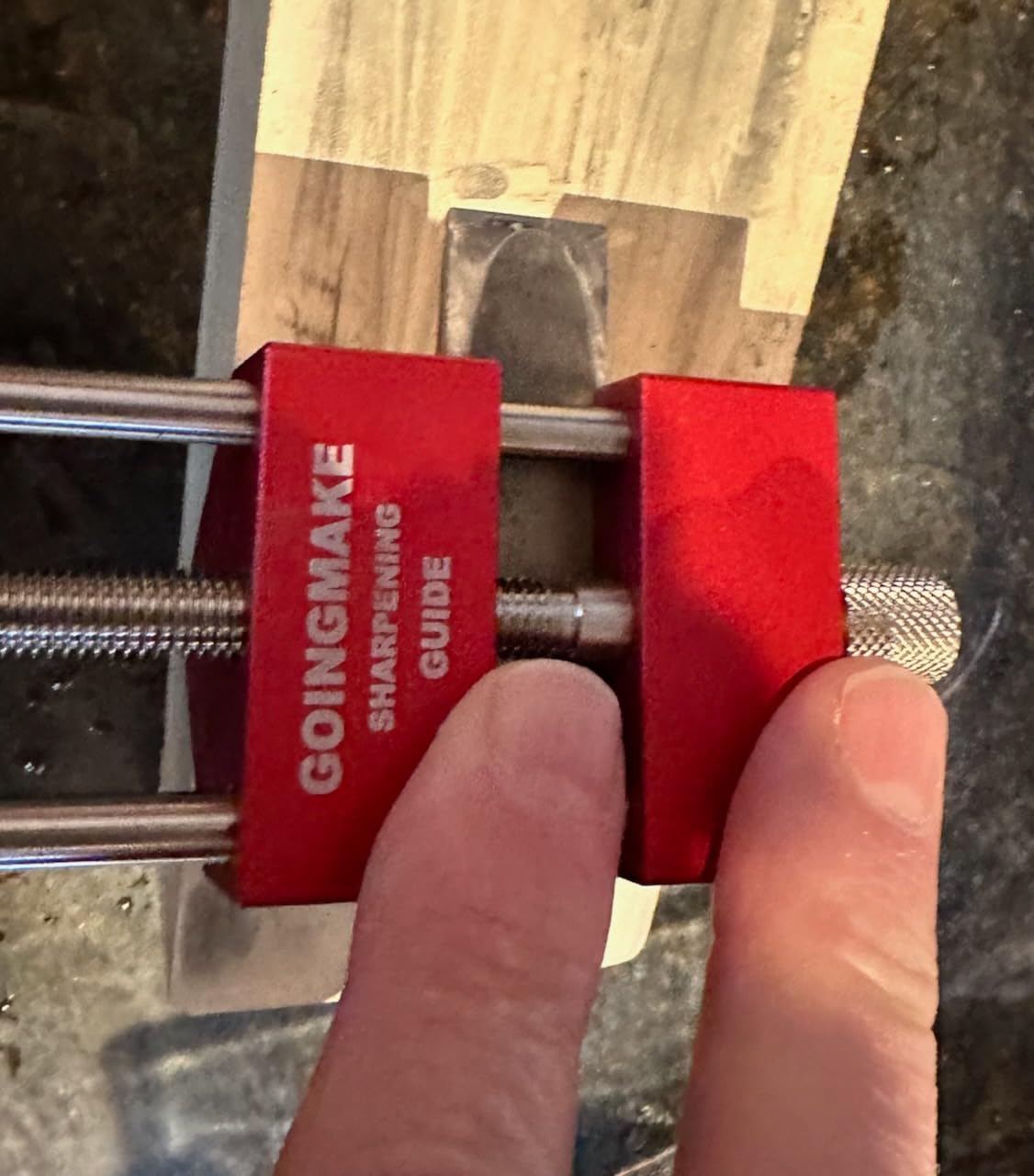 GOINGMAKE Honing Guide System Chisel Sharpening Kit for Woodworking Chisels and Planes 5/32