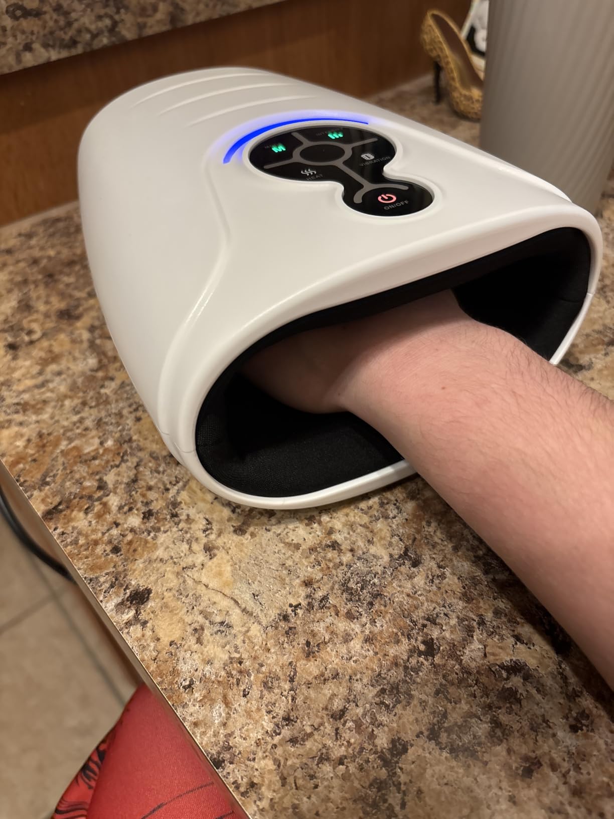 AERLANG Hand Massager with Heat and Compression Birthday Gifts for Women | Hand Massager Cordless Electric Hand Massager for Arthritis and Carpal Tunnel Gift for her Hand Massage Machine customer photo 1