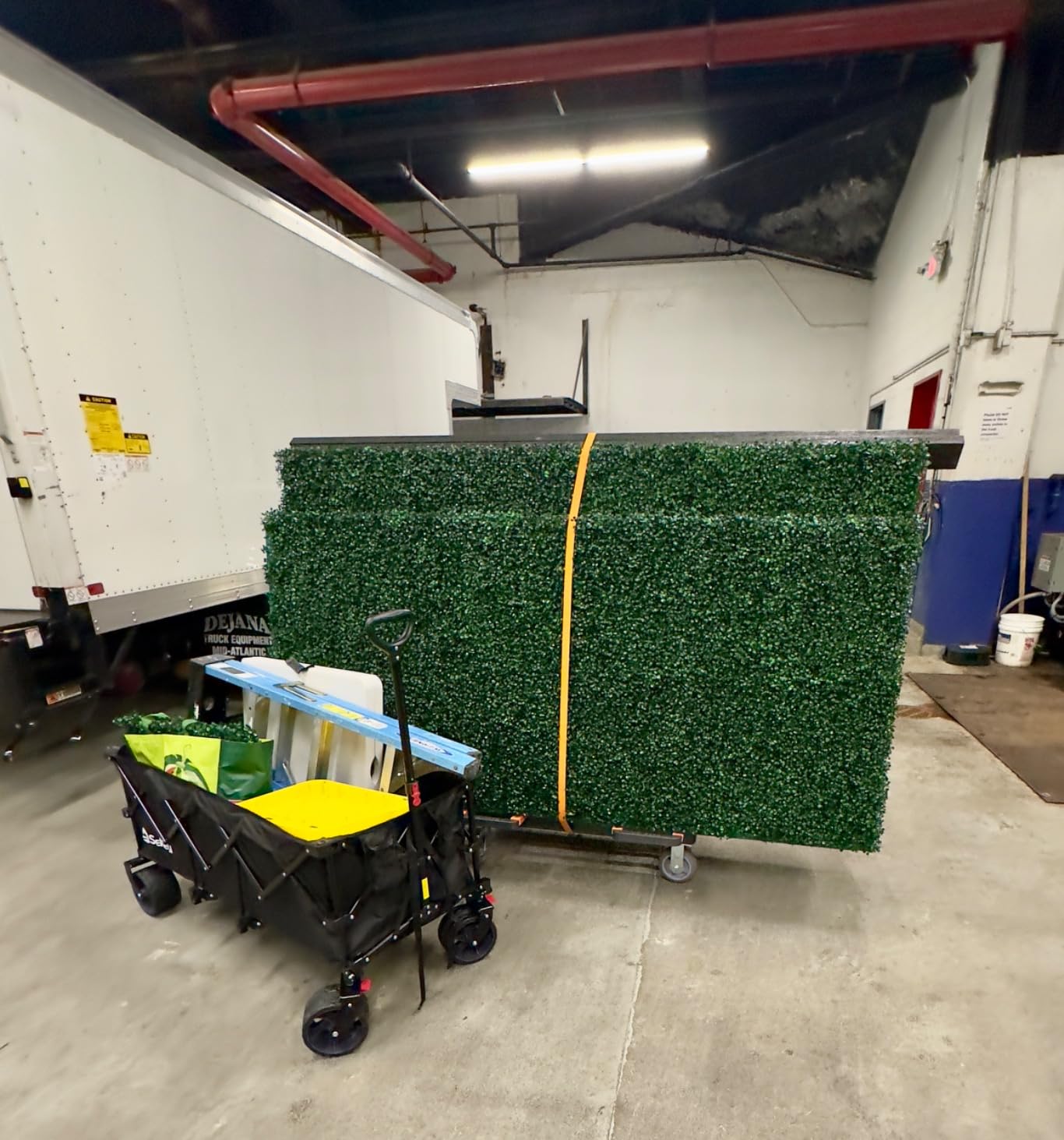 YANGTZE Folding Drywall Cart Heavy Duty,Drywall Dolly 2200 lbs customer photo 1