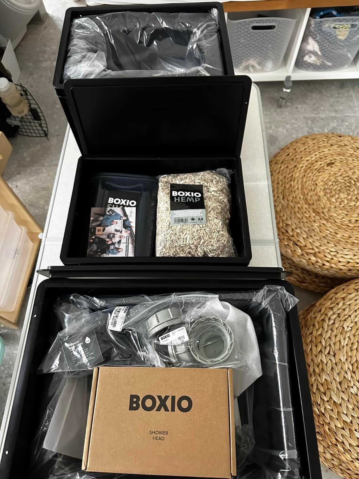 BOXIO - Portable Sink - Compact Mobile Sink for Camping, Garden, Outdoor Events, Worksite, RV, Indoor customer photo 1