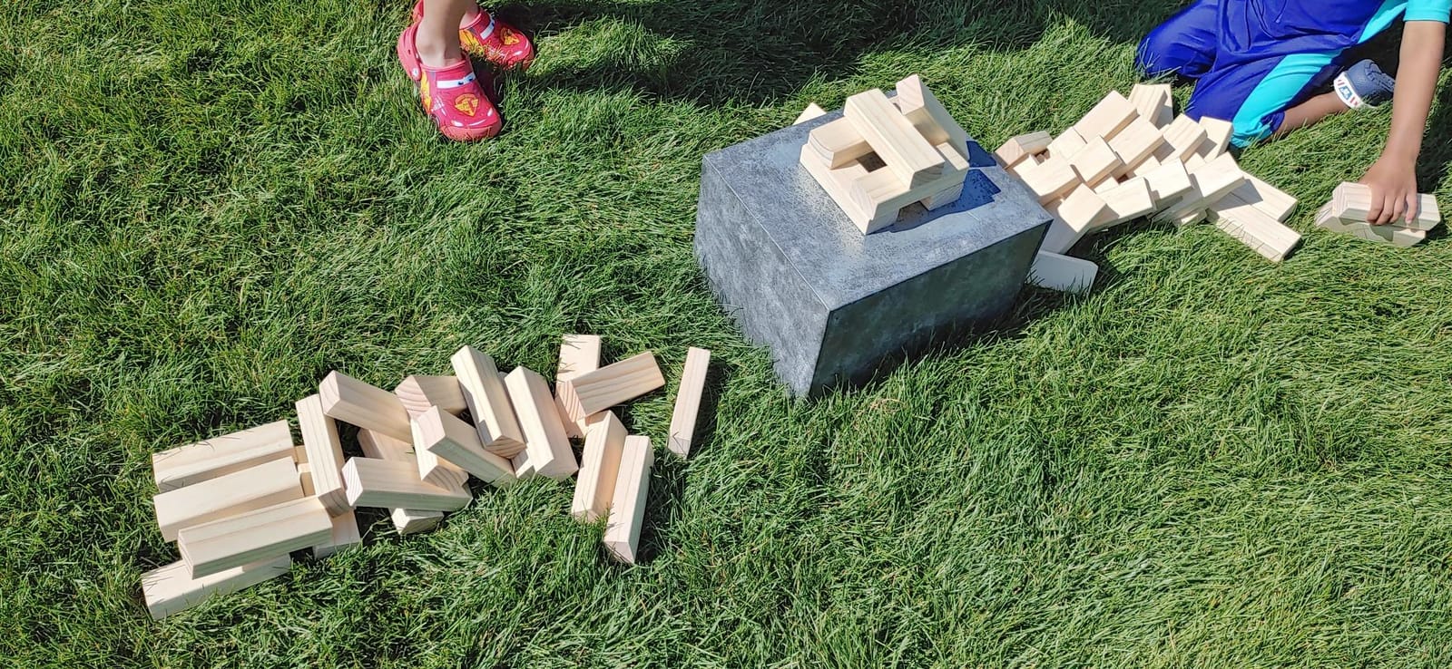 Megwoz XL Size Tumble Tower 57 Blocks Up to 5FT in&Outdoor Games for Family customer photo 2