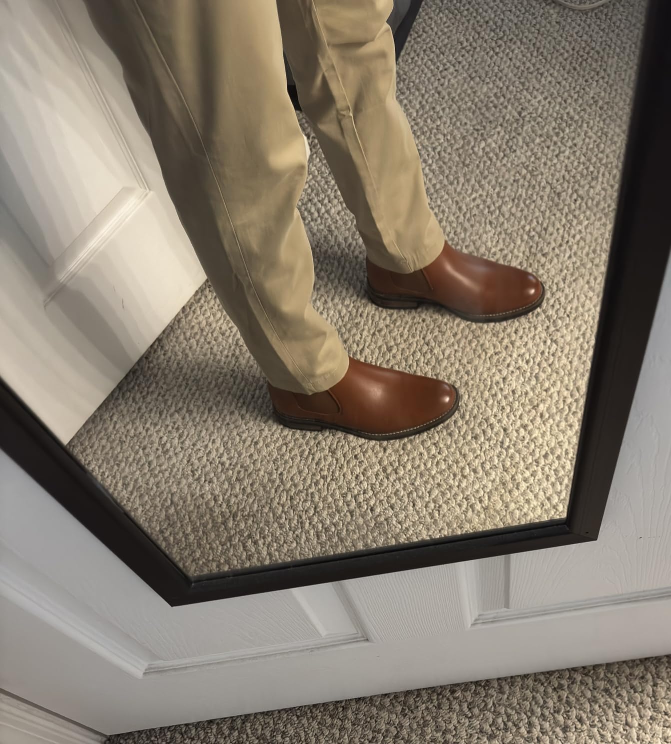 Bruno Marc Men's Classic Chelsea Ankle Dress Boots customer photo 2