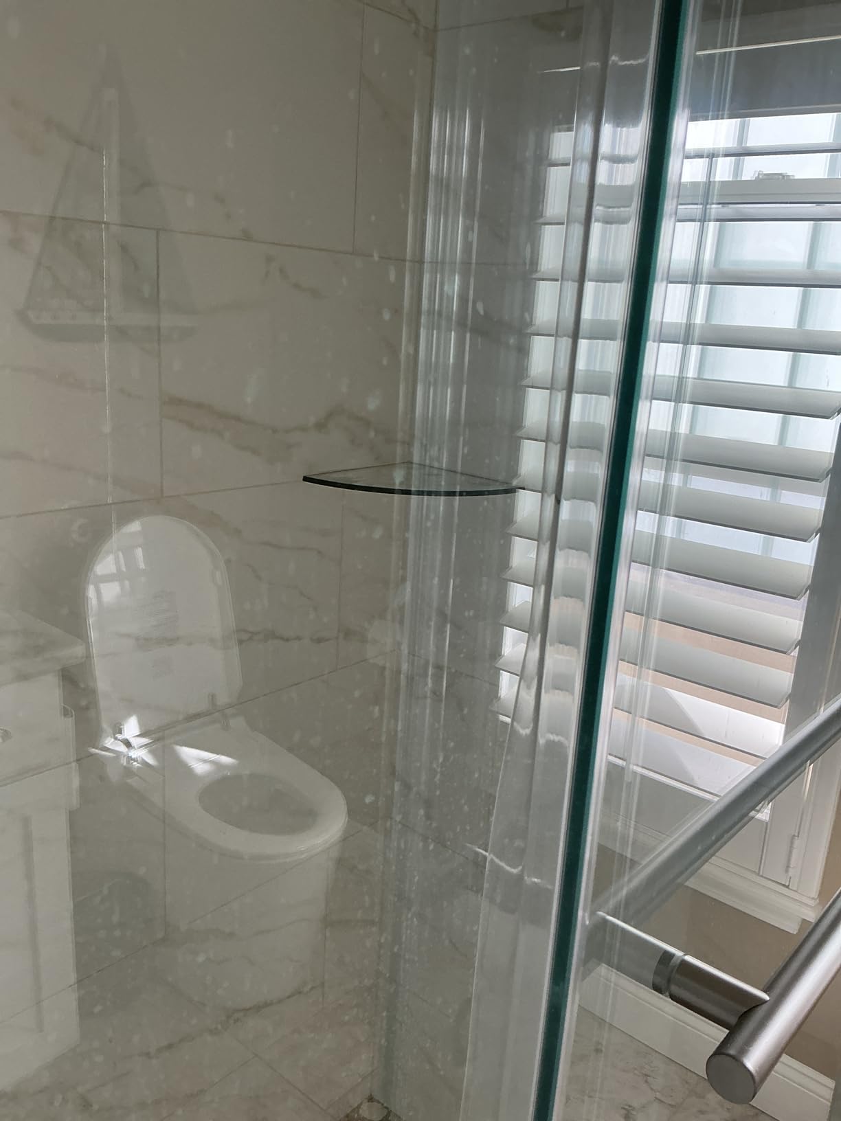 Twinglide VITRA-200 Frameless Shower Door 56.5-60