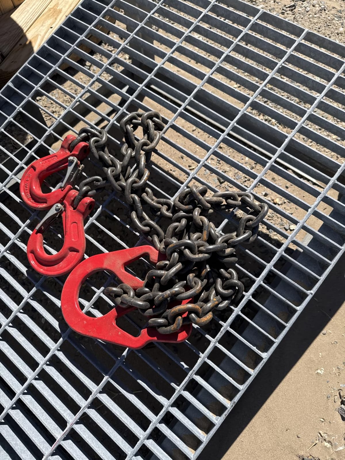 BEAMNOVA Lifting Chains with Adjuster, Slip Hooks, 5/16 Inch x 10 Ft customer photo 1