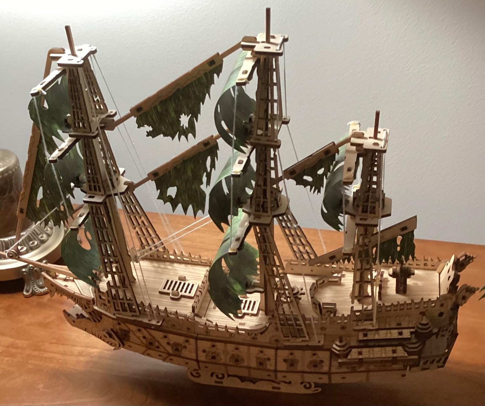 Jigtoy Challenging Flying Dutchman 3D Wooden Puzzles for Adults Pirate Ship Model Kit to Build - Ideal Christmas or Birthday Gift for Puzzle Enthusiasts customer photo 1