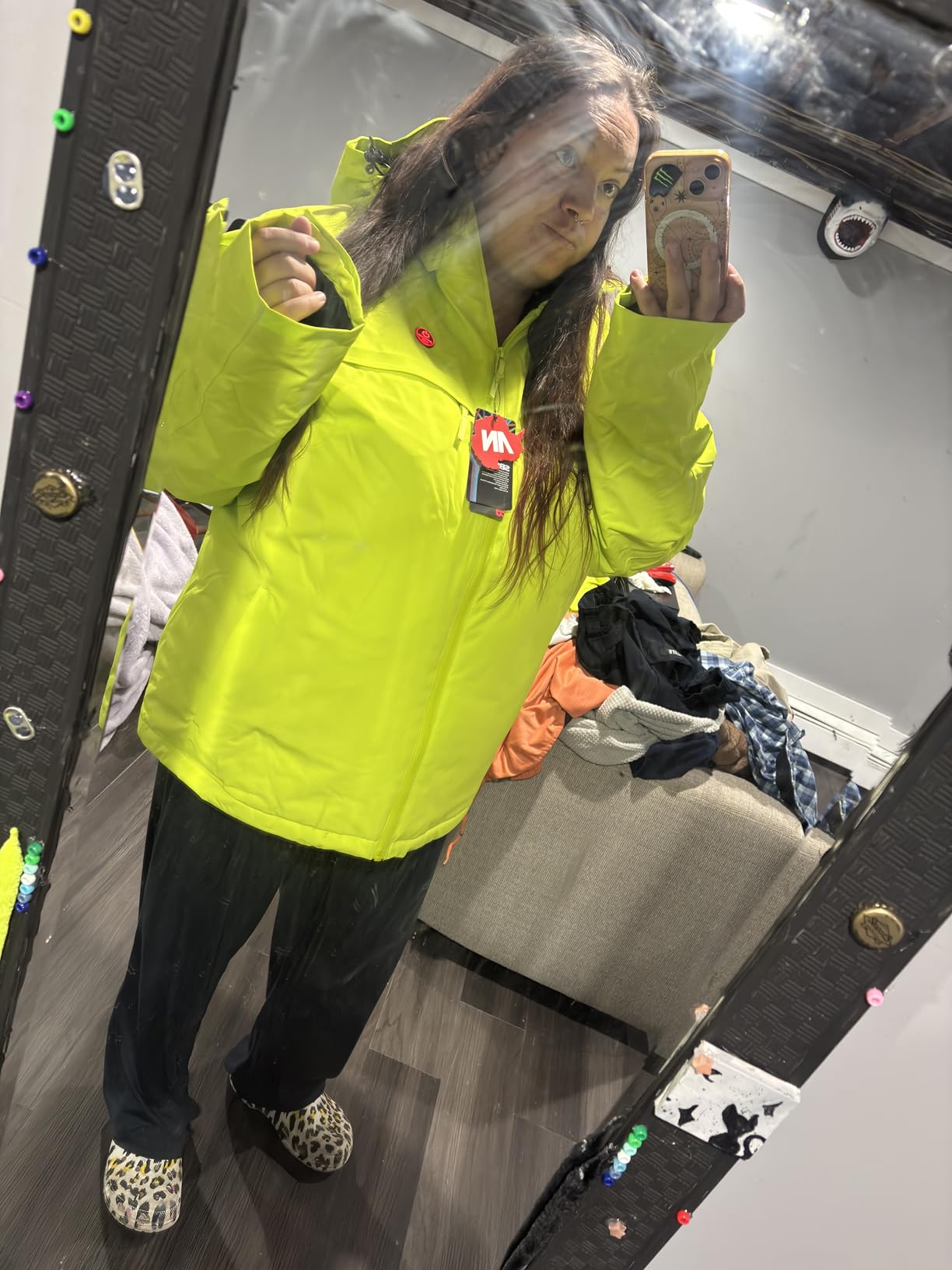 ANTARCTICA GEAR Heated Jacket, Ski Jacket Coat, With 12V/16000mAh Battery Pack, 5 Areas Heating Thicken Women Winter Coat customer photo 1