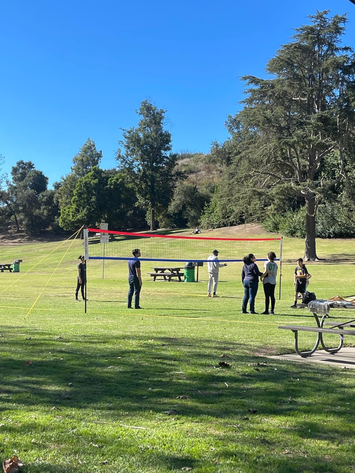 SKEERY Outdoor Heavy Duty Volleyball Net Set, Anti-Sag Design, Adjustable Aluminum Poles, Portable Volleyball Net for Backyard,Grass and Beach customer photo 1