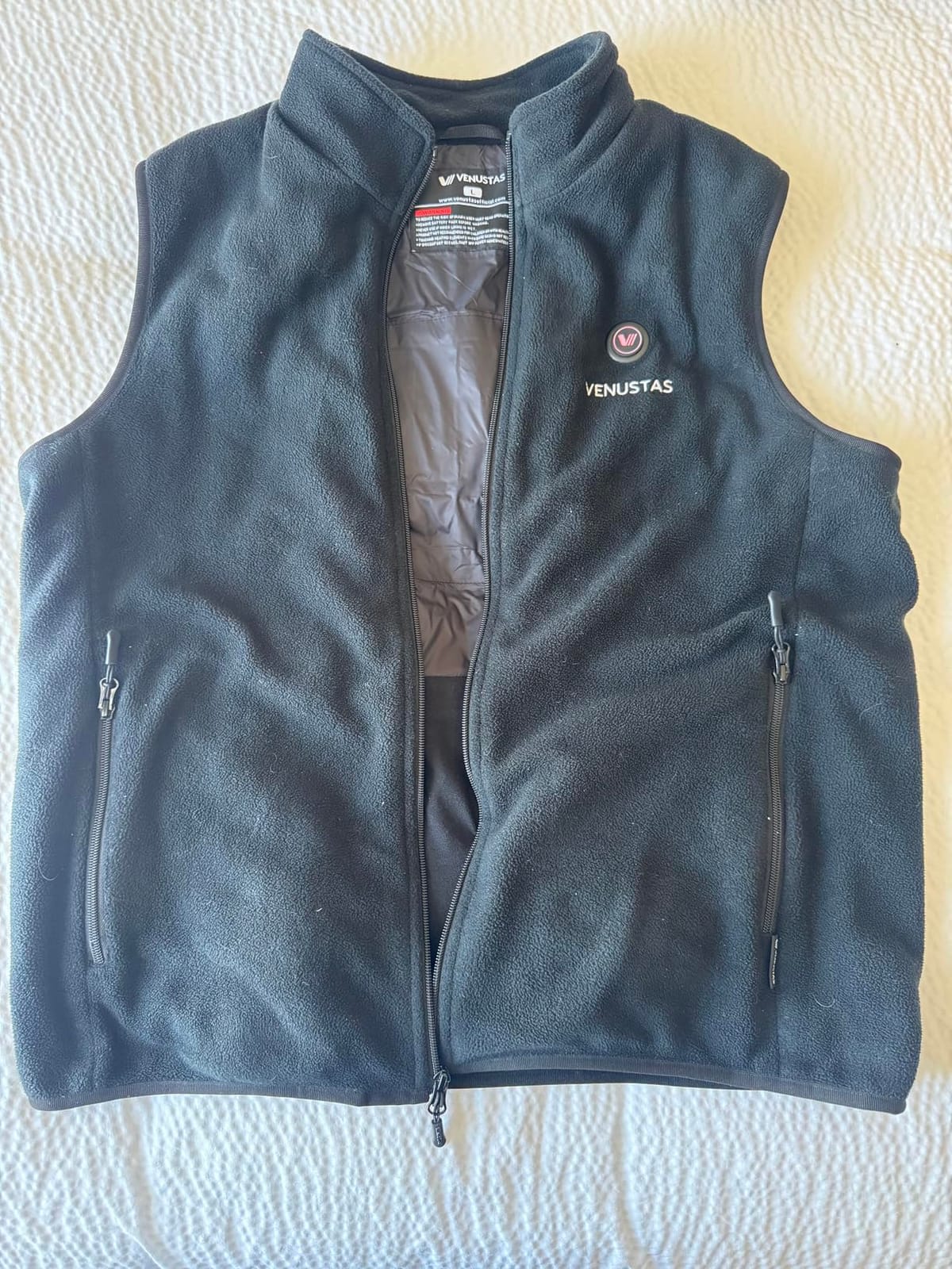 Venustas Men's Heated Vest with Battery, Up to 20 Hours of Warmth customer photo 2